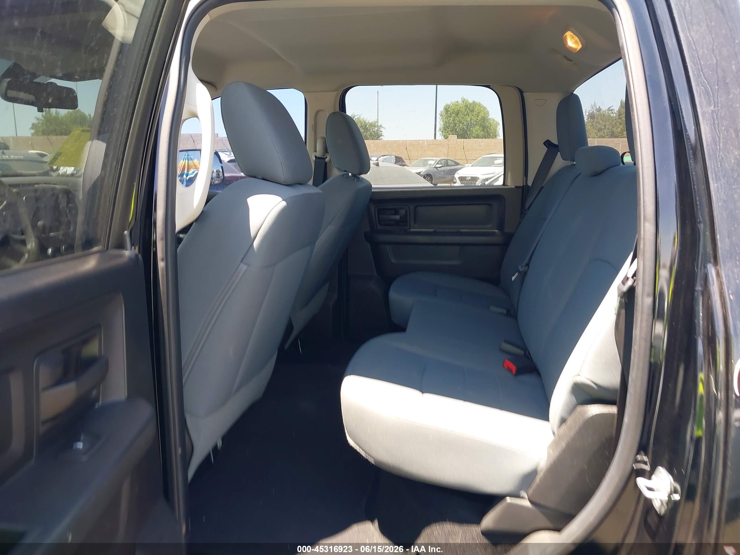 2014 Ram 1500 Express Black vin: 1C6RR6KT7ES197789
