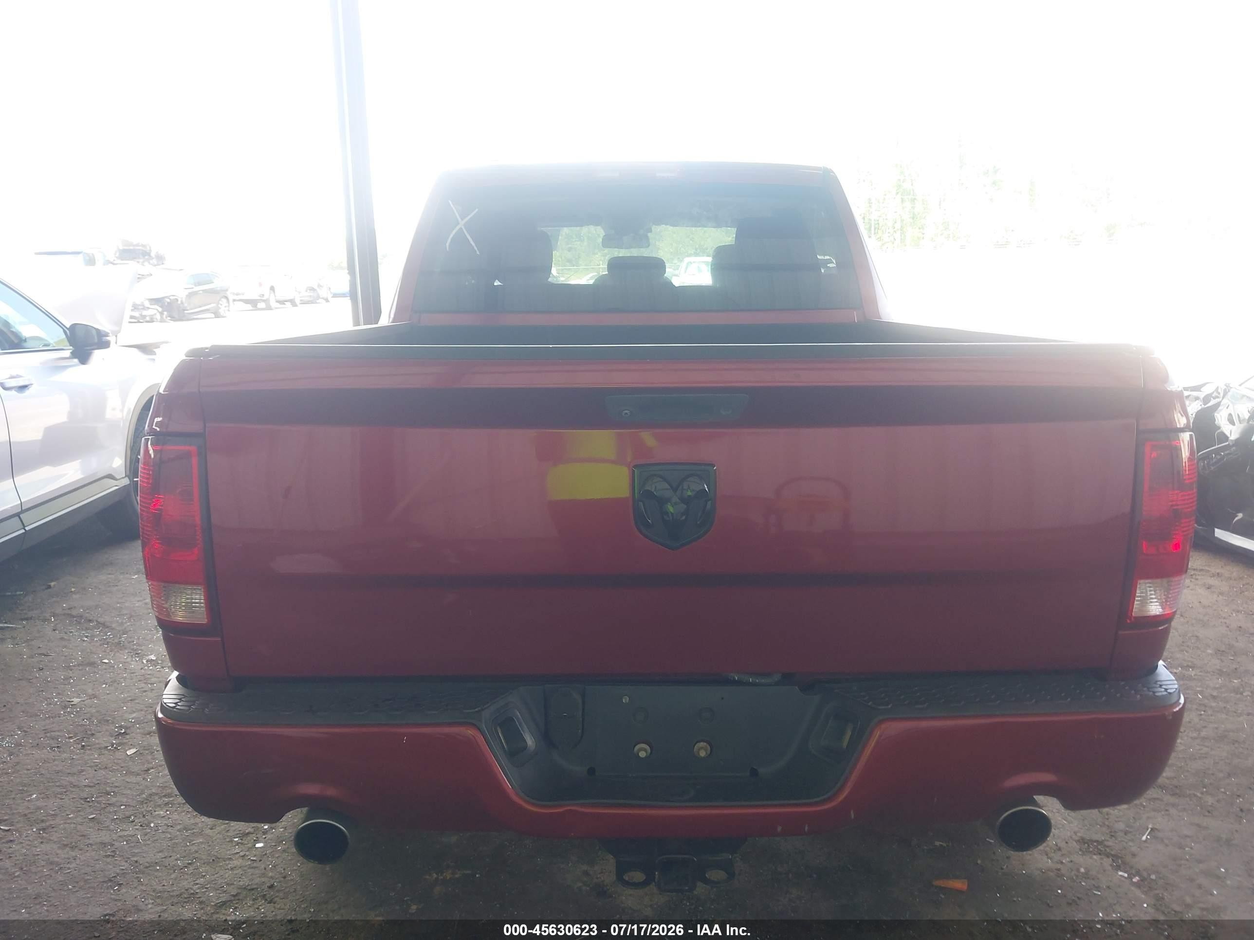 2014 Ram 1500 Express Red vin: 1C6RR6KT7ES441912