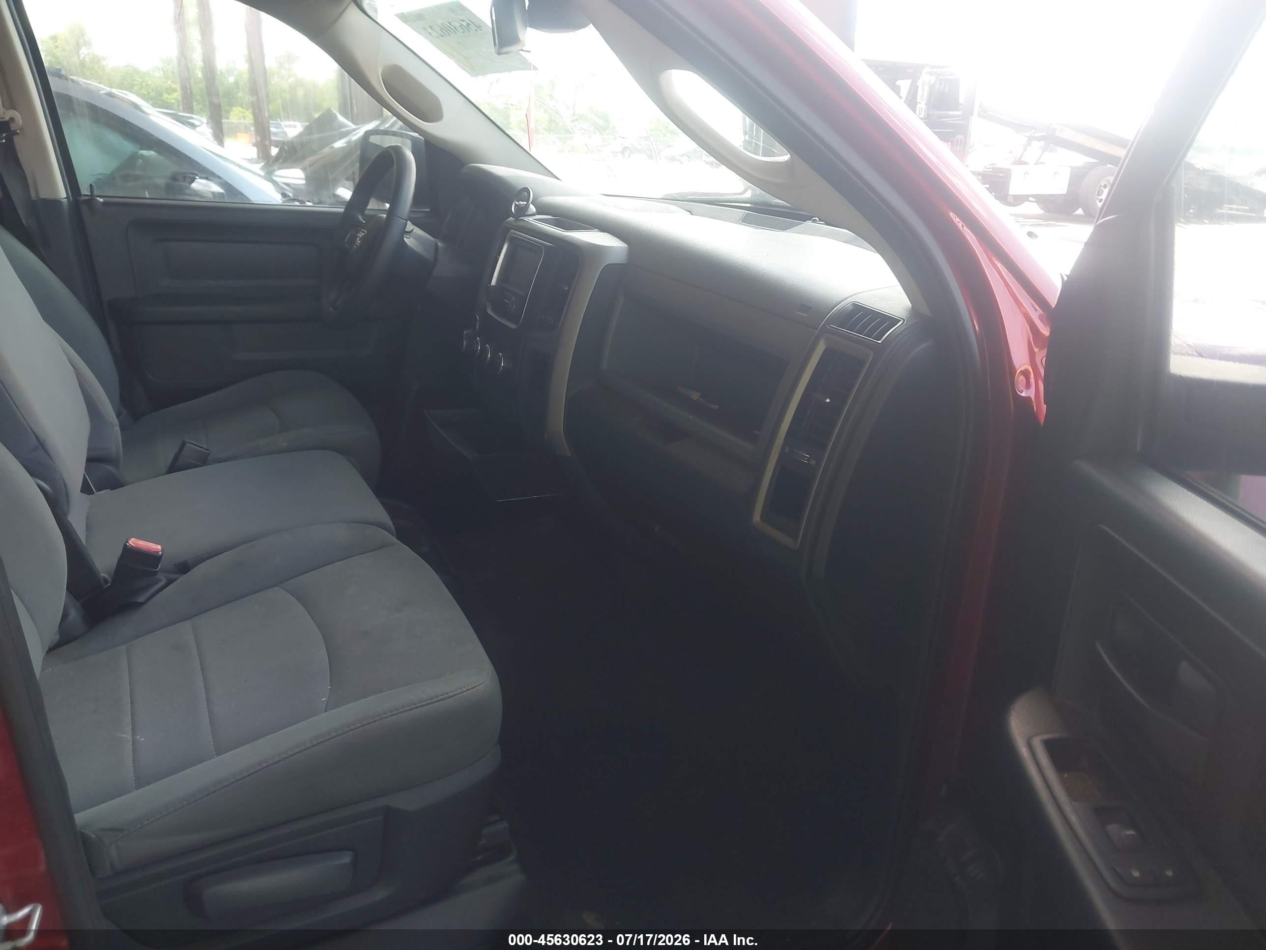2014 Ram 1500 Express Red vin: 1C6RR6KT7ES441912