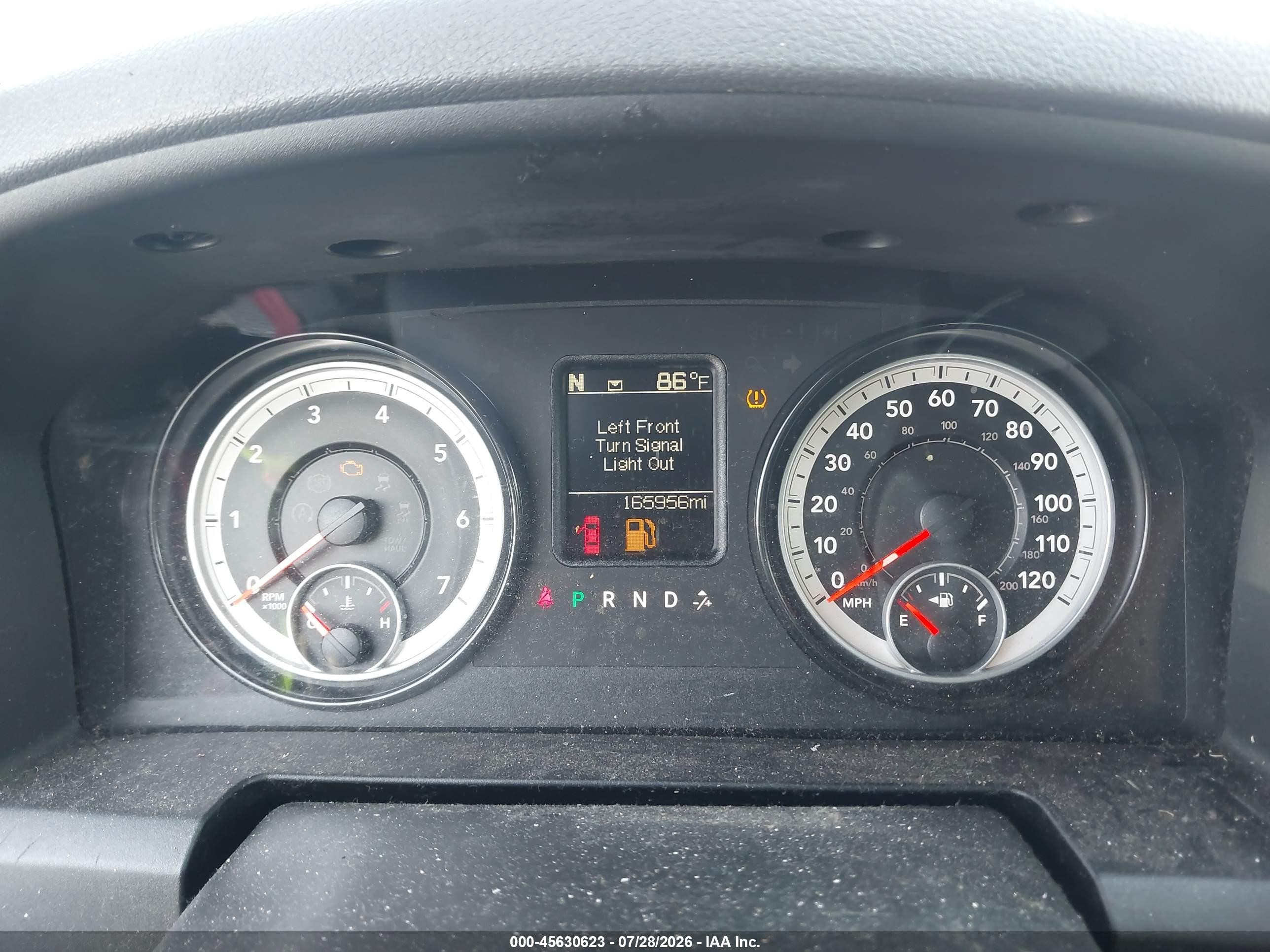 2014 Ram 1500 Express Red vin: 1C6RR6KT7ES441912