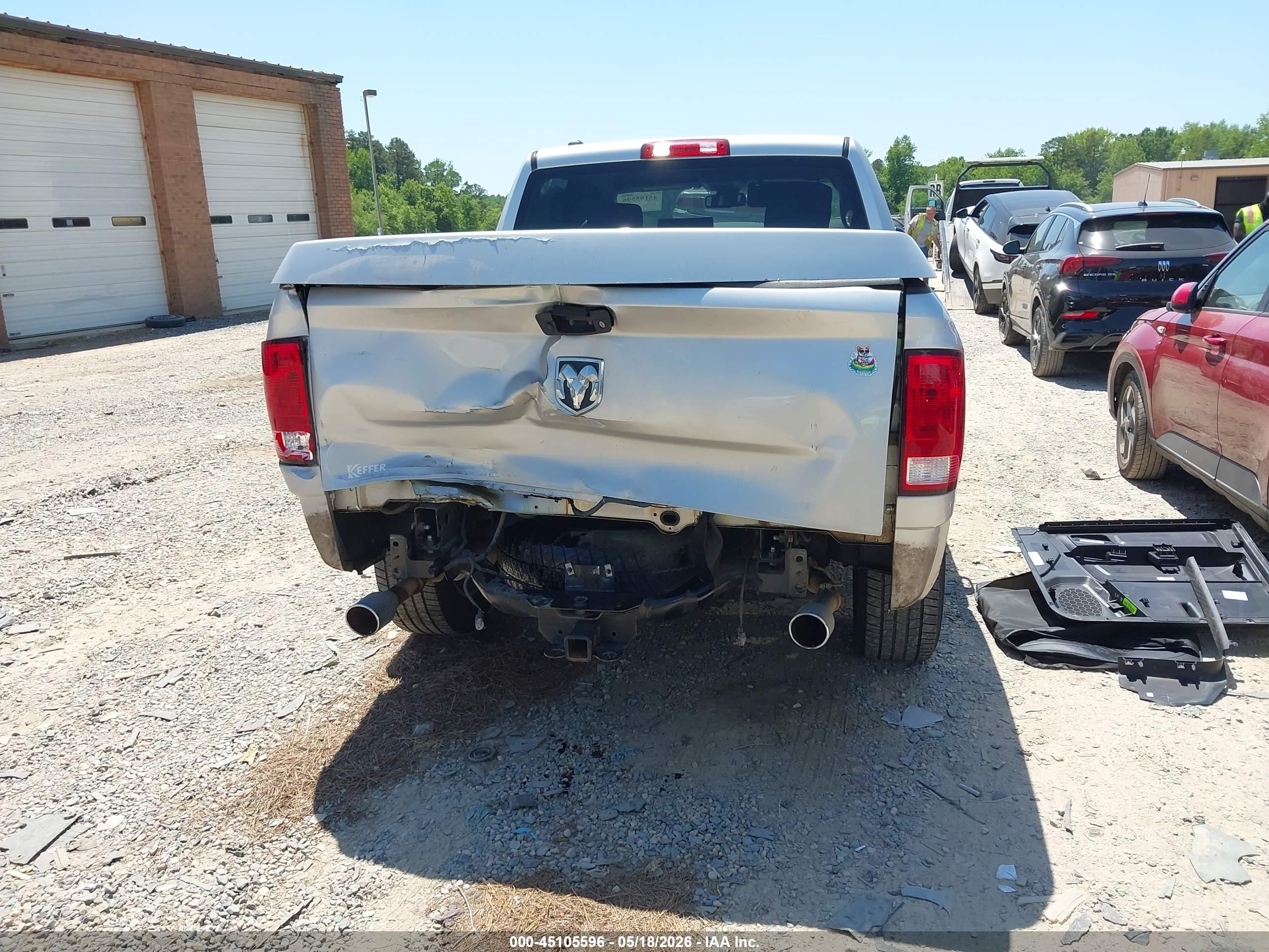 2015 Ram 1500 Express Silver vin: 1C6RR6KT8FS505814