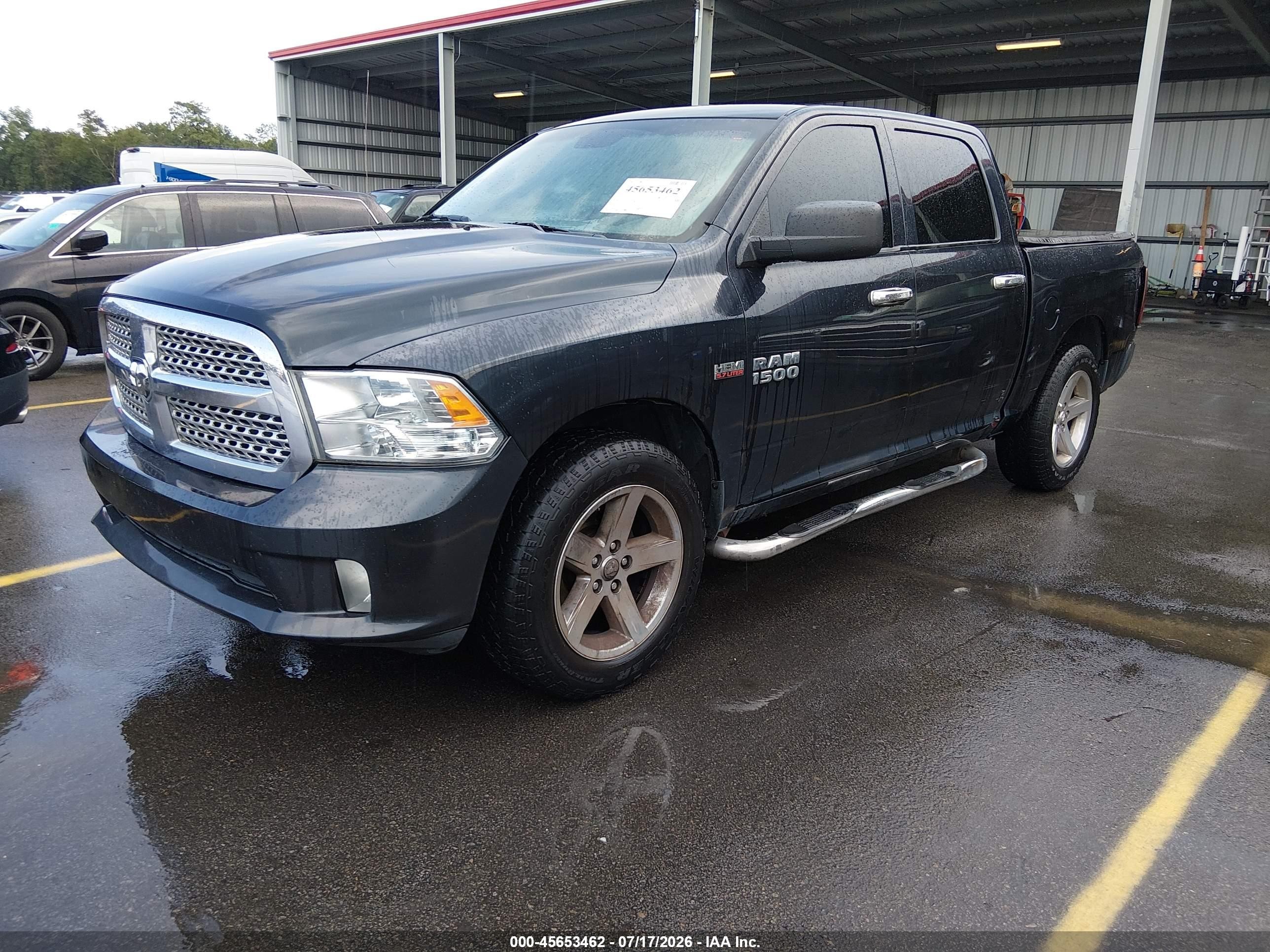 2013 Ram 1500 Express Gray vin: 1C6RR6KT9DS700253