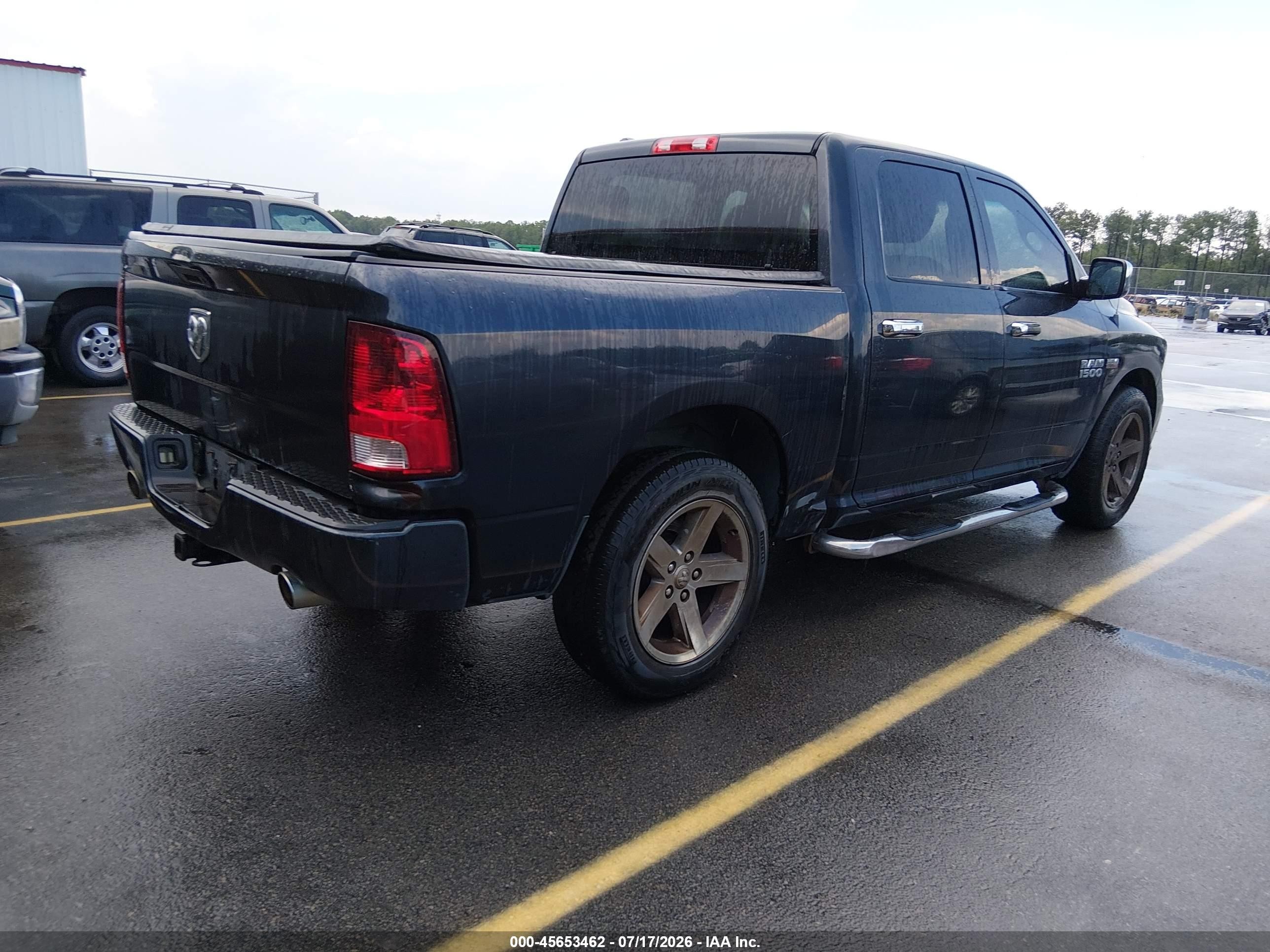 2013 Ram 1500 Express Gray vin: 1C6RR6KT9DS700253