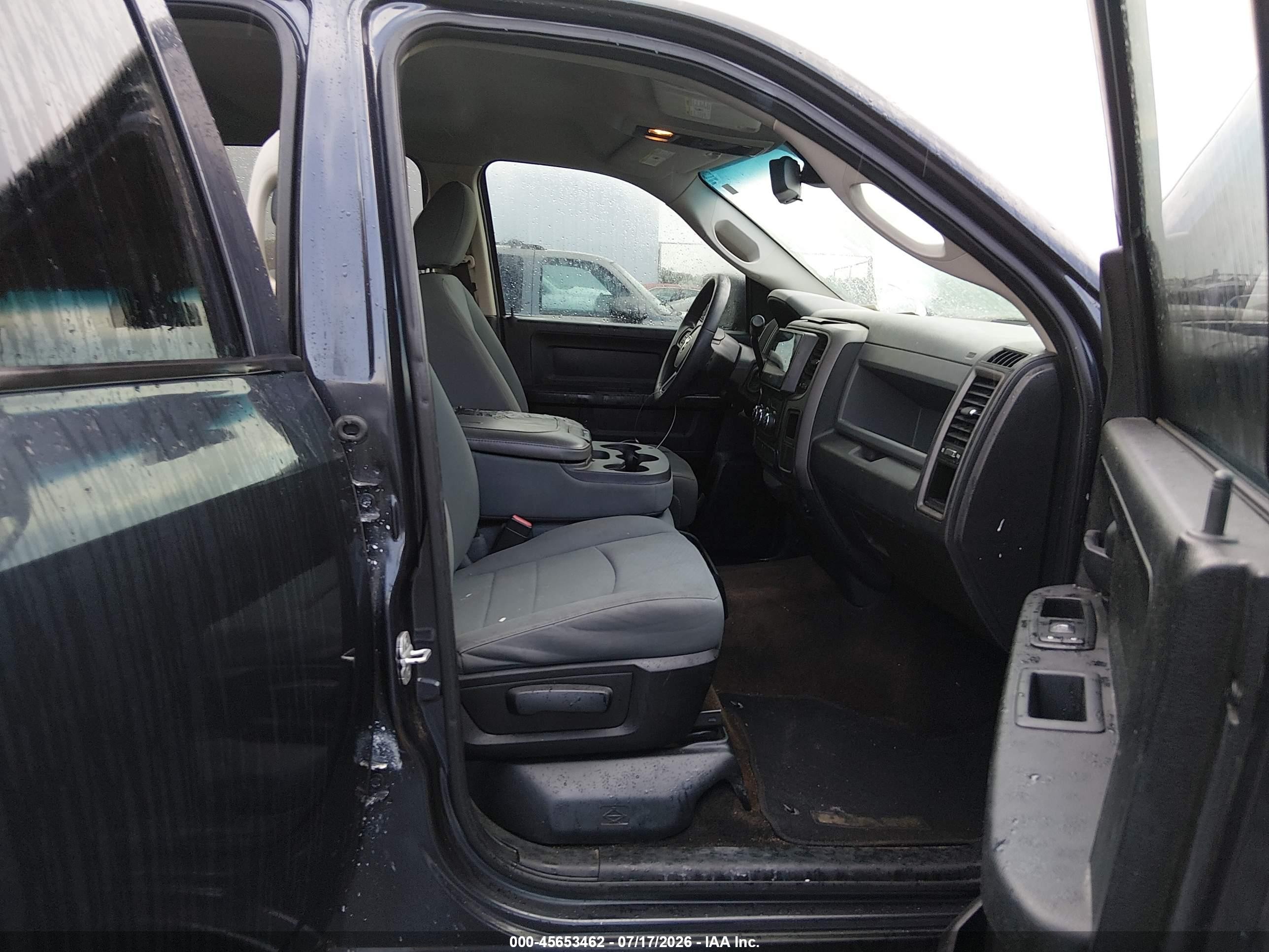 2013 Ram 1500 Express Gray vin: 1C6RR6KT9DS700253