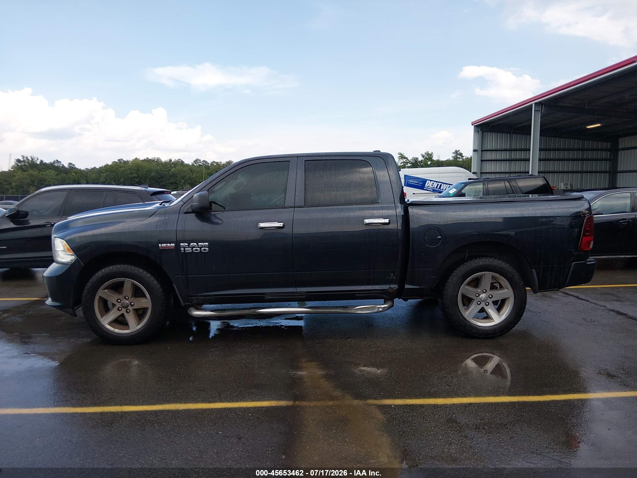2013 Ram 1500 Express Gray vin: 1C6RR6KT9DS700253