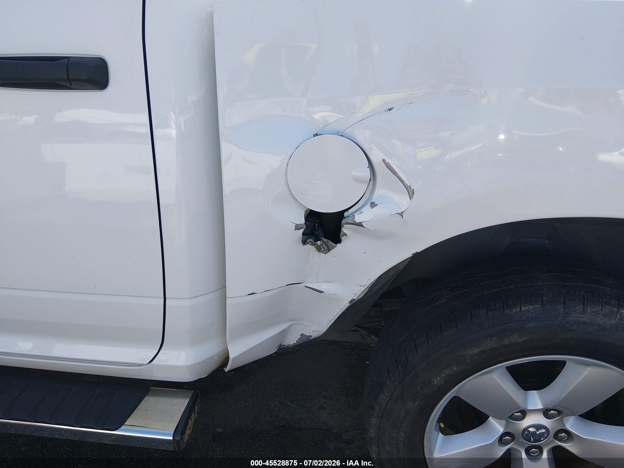 2014 Ram 1500 Express Белый vin: 1C6RR6KT9ES128943