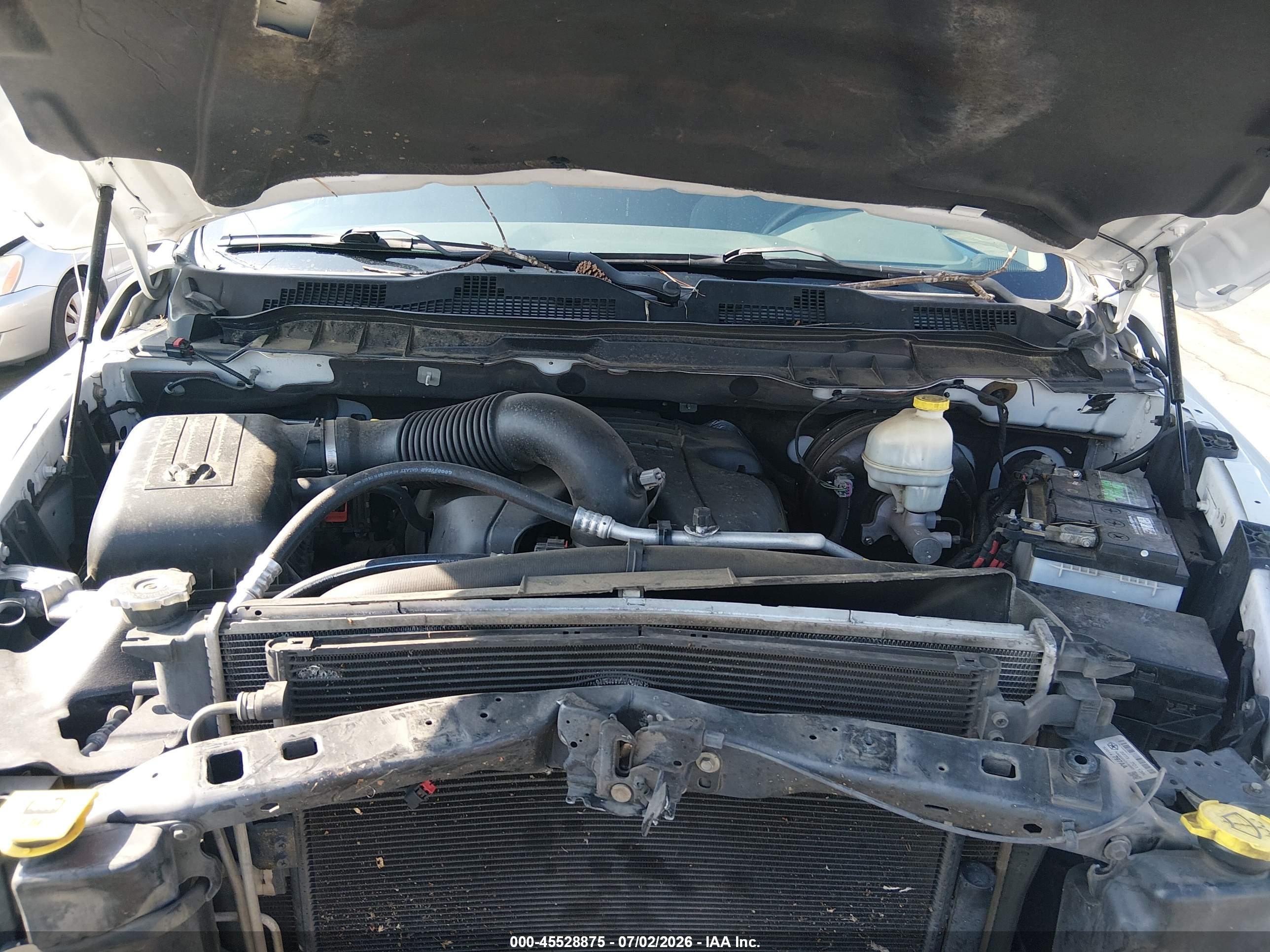 2014 Ram 1500 Express Белый vin: 1C6RR6KT9ES128943