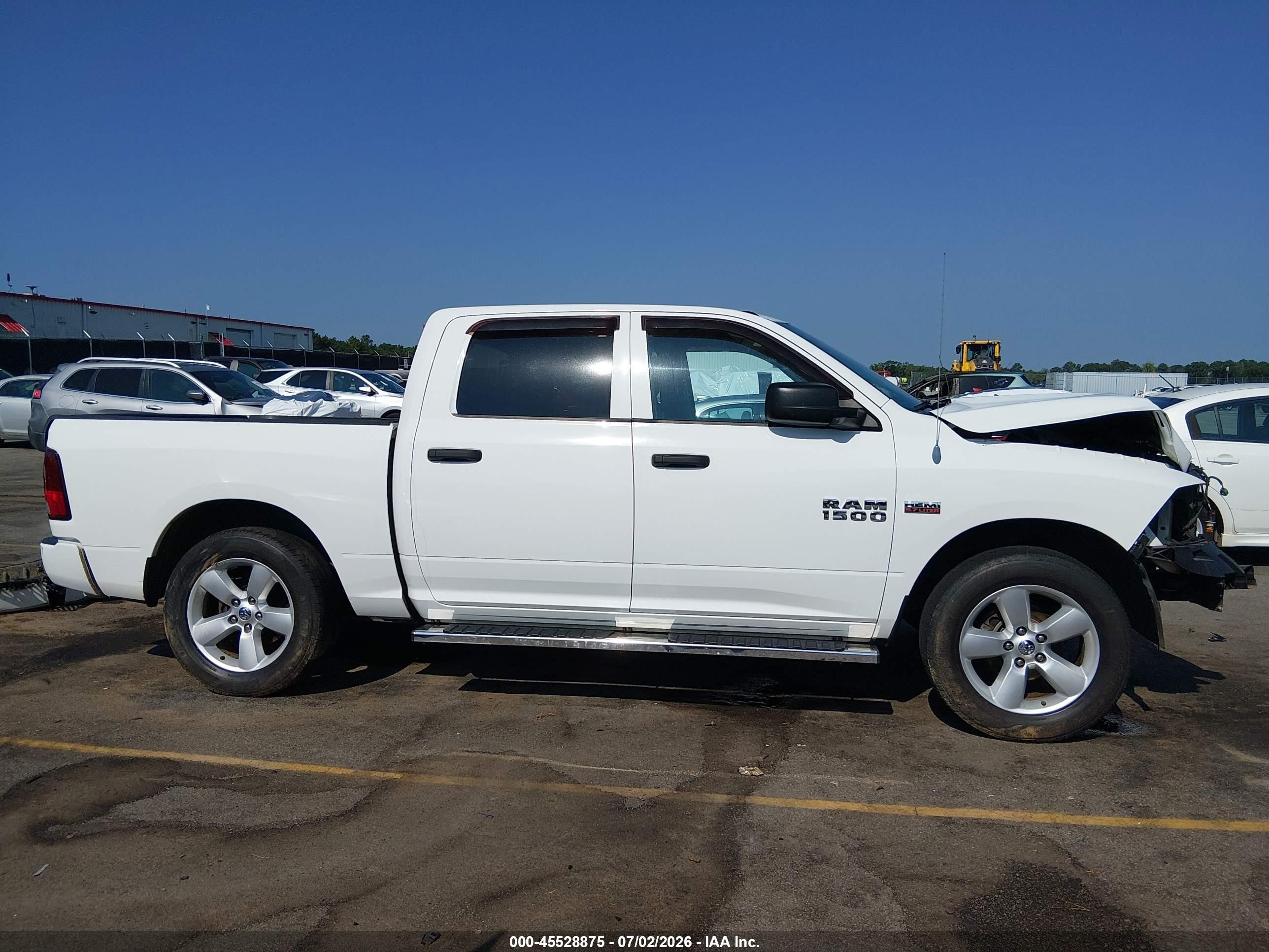 2014 Ram 1500 Express Белый vin: 1C6RR6KT9ES128943