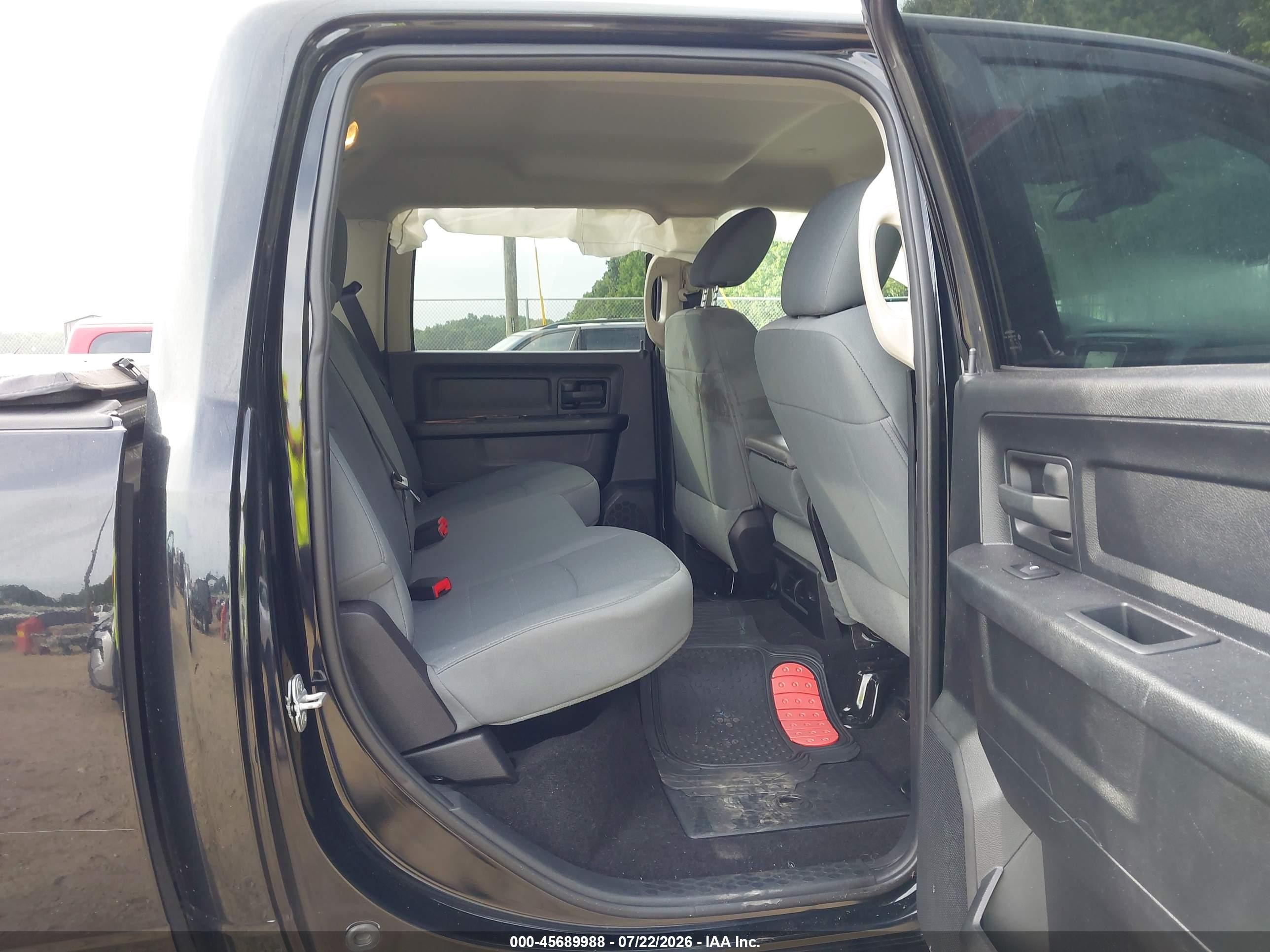 2014 Ram 1500 Express Black vin: 1C6RR6KT9ES413948