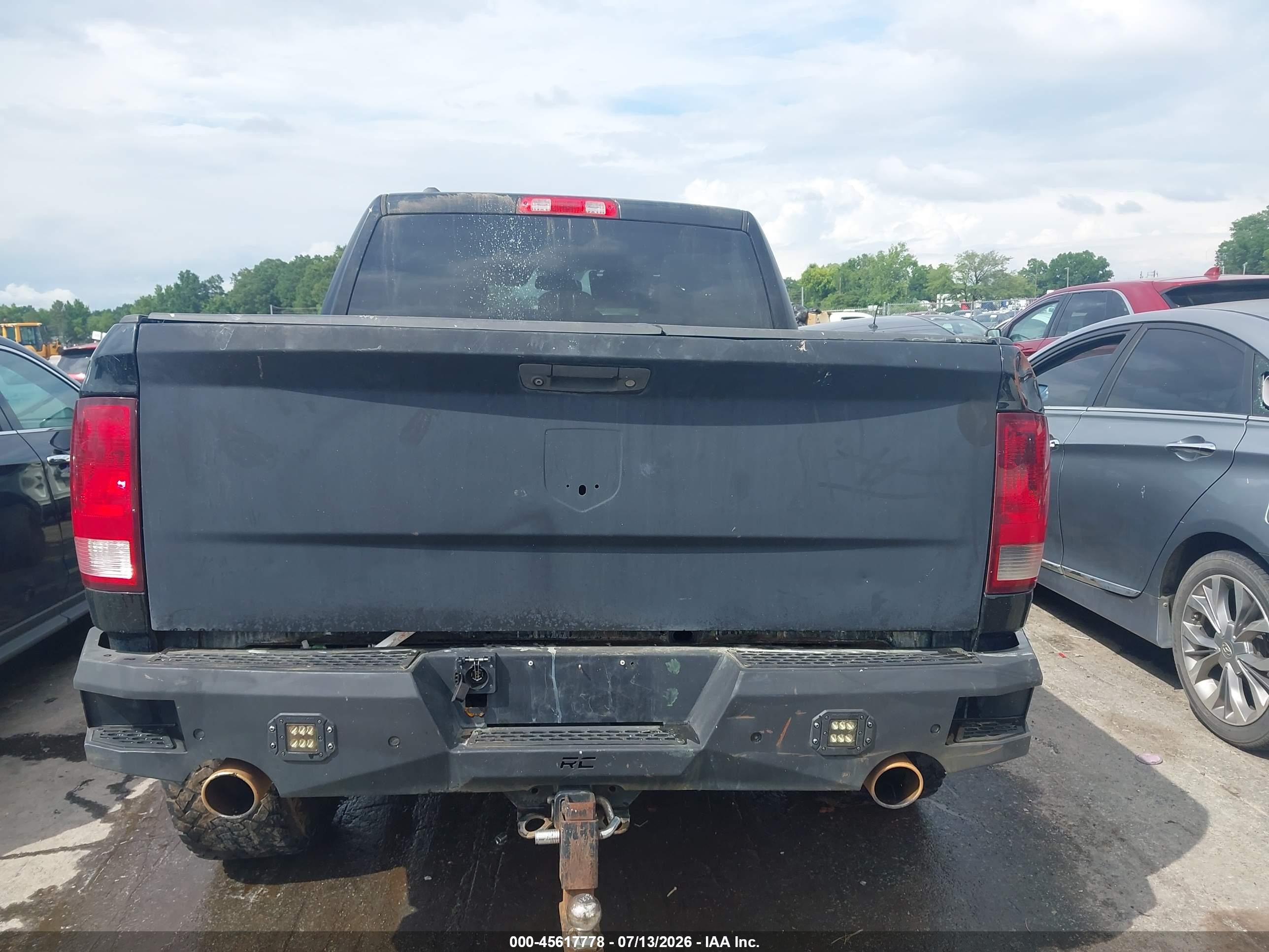 2015 Ram 1500 Express Black vin: 1C6RR6KT9FS582482