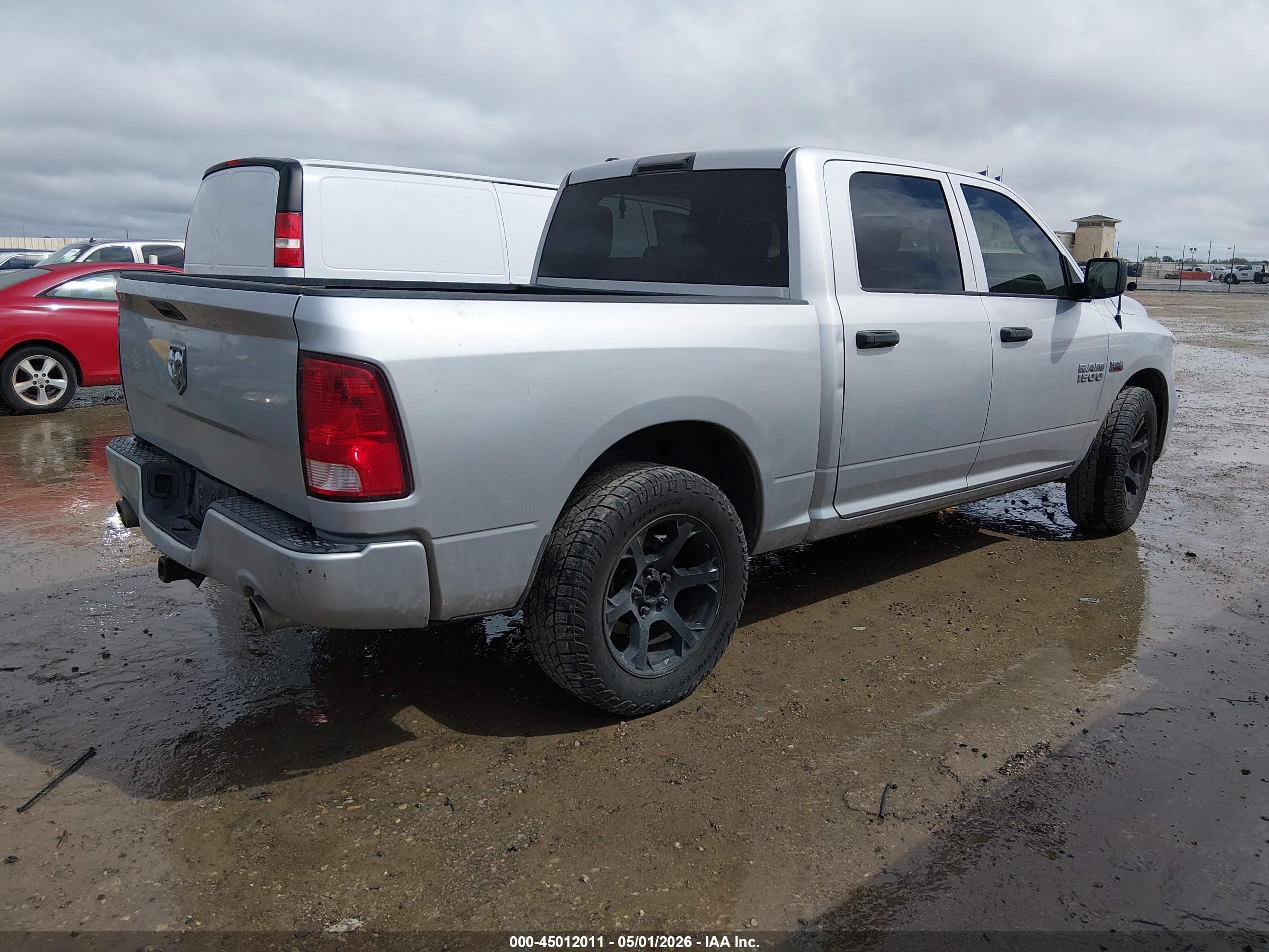 2015 Ram 1500 Express Silver vin: 1C6RR6KT9FS668830