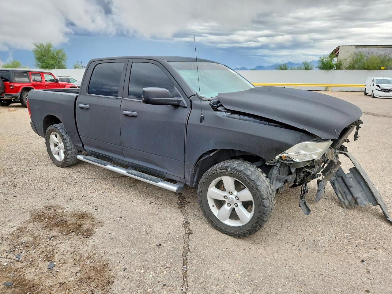 2014 Ram 1500 St Black vin: 1C6RR6KTXES377798