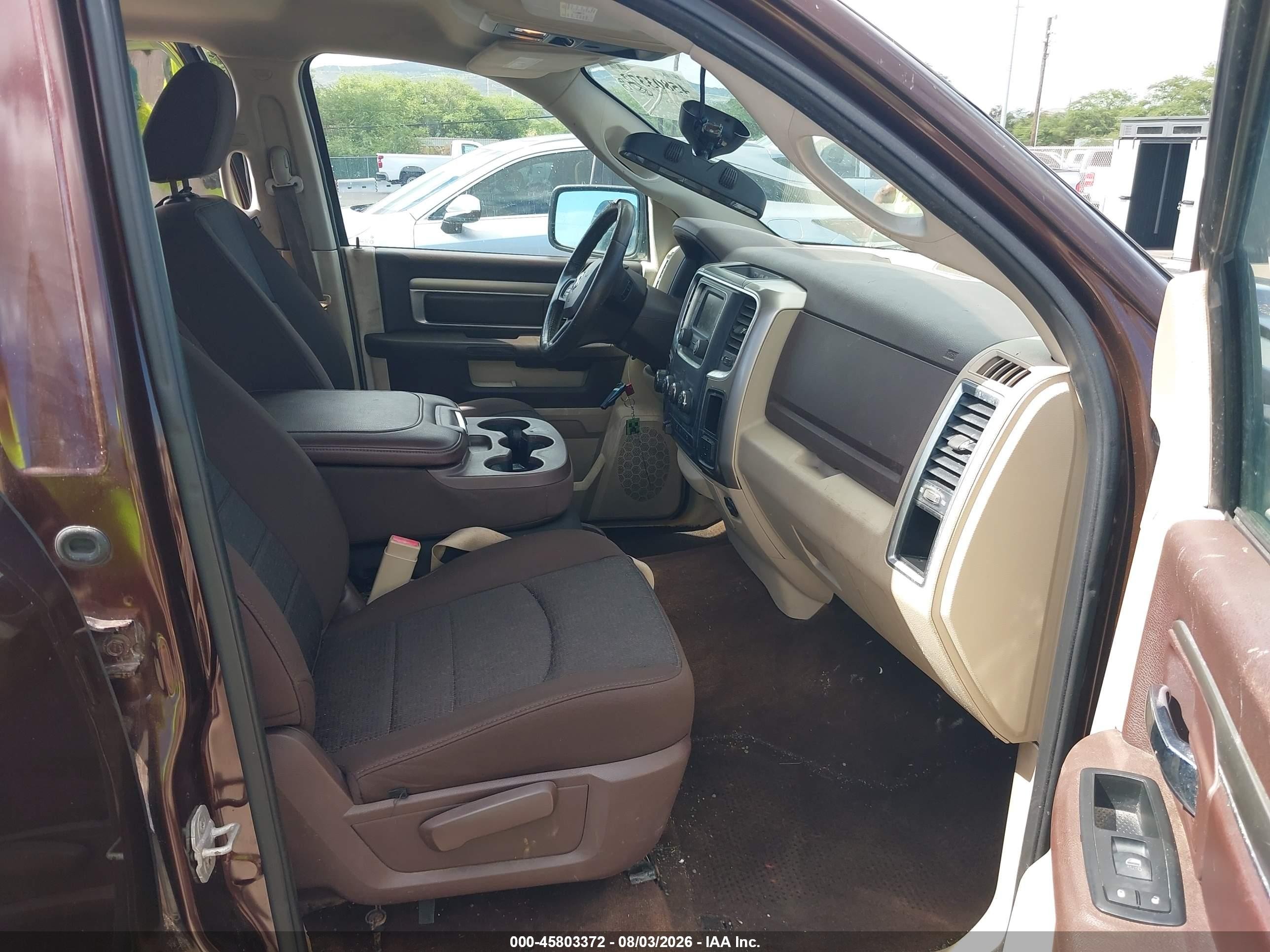 2013 Ram 1500 Slt Maroon vin: 1C6RR6LG1DS637392