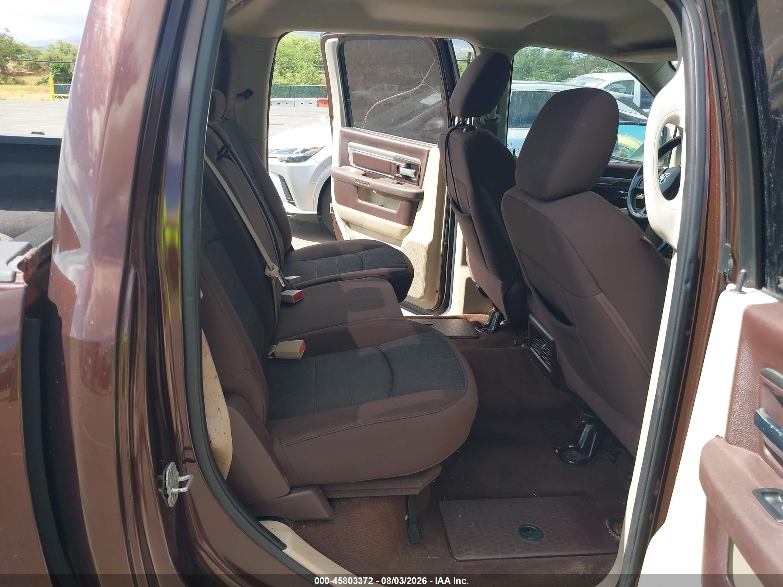 2013 Ram 1500 Slt Maroon vin: 1C6RR6LG1DS637392