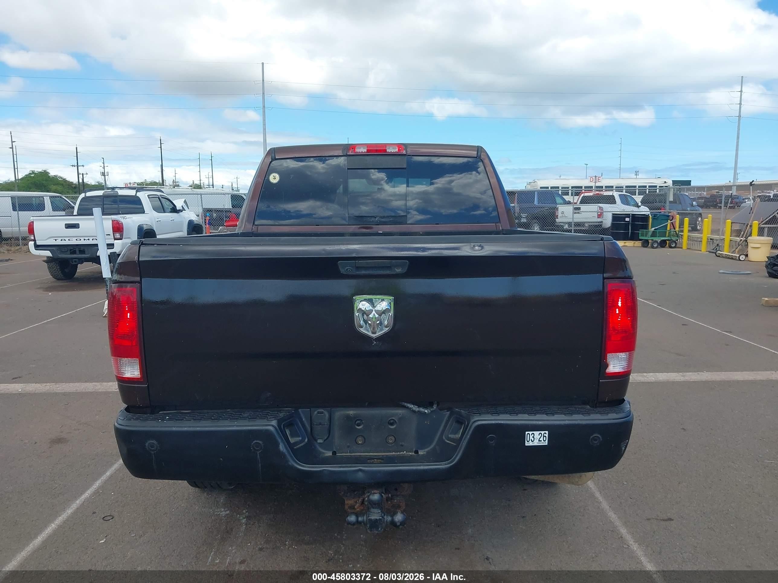 2013 Ram 1500 Slt Maroon vin: 1C6RR6LG1DS637392