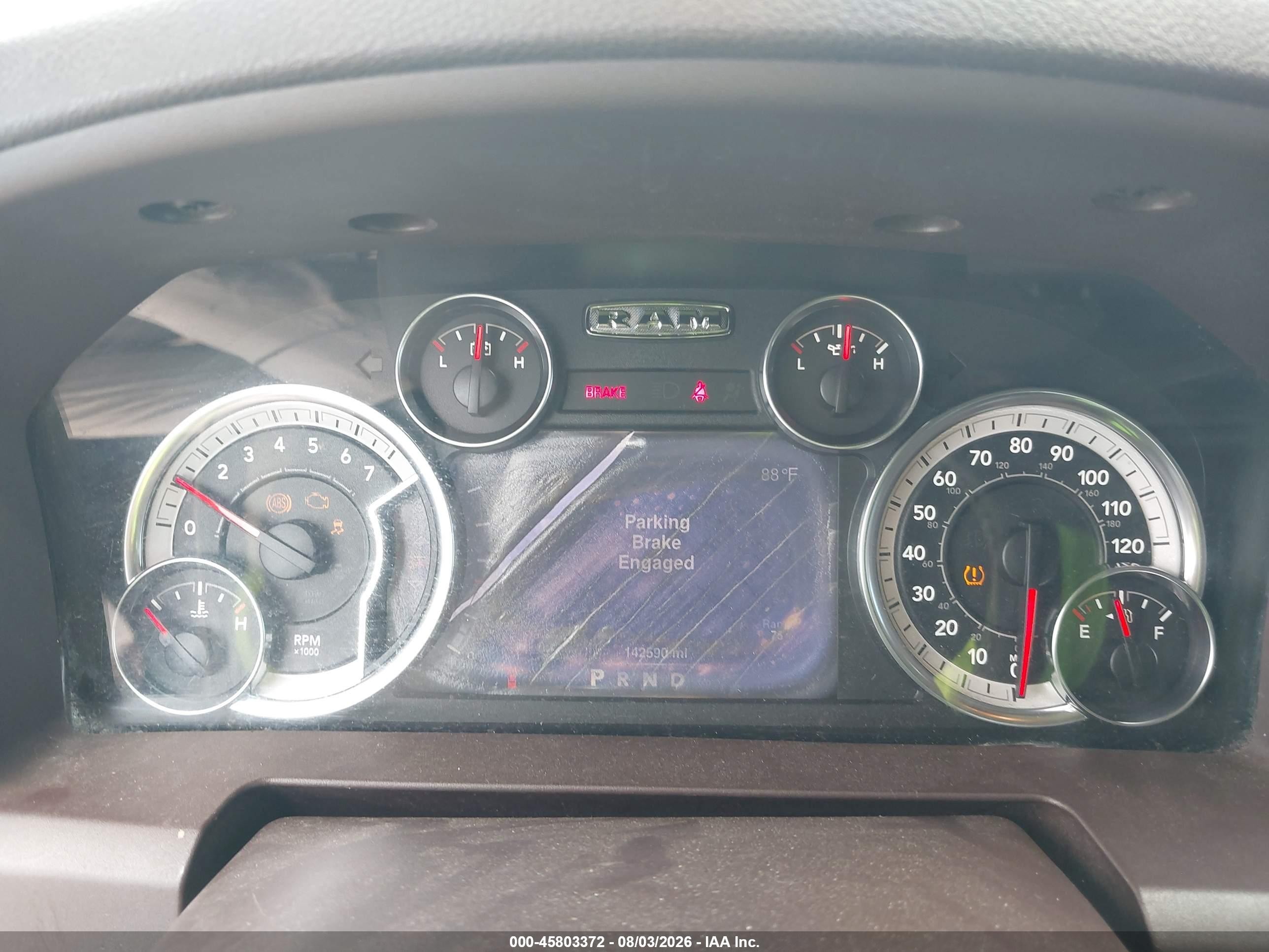 2013 Ram 1500 Slt Maroon vin: 1C6RR6LG1DS637392