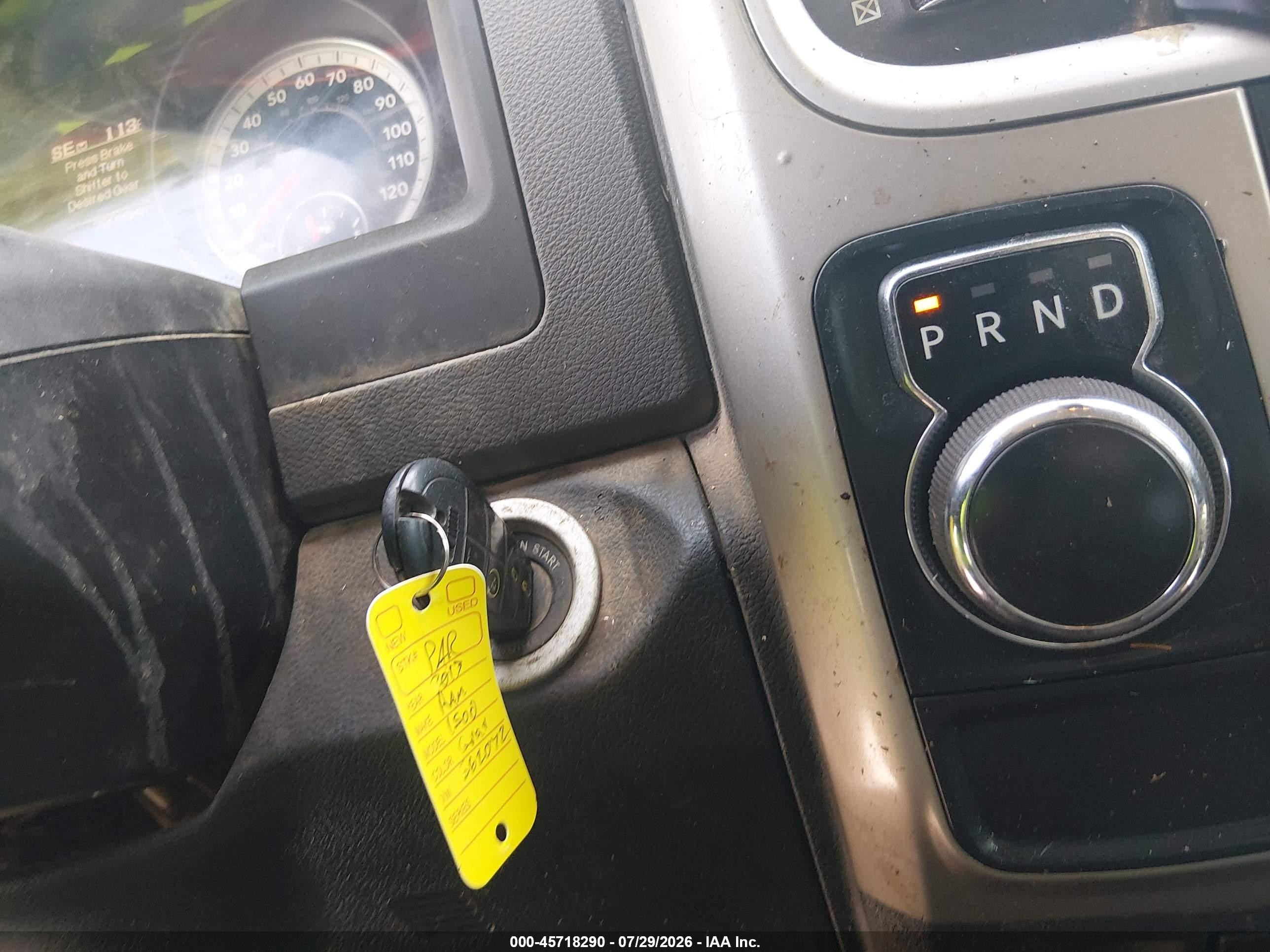2013 Ram 1500 Slt Gray vin: 1C6RR6LG2DS562072