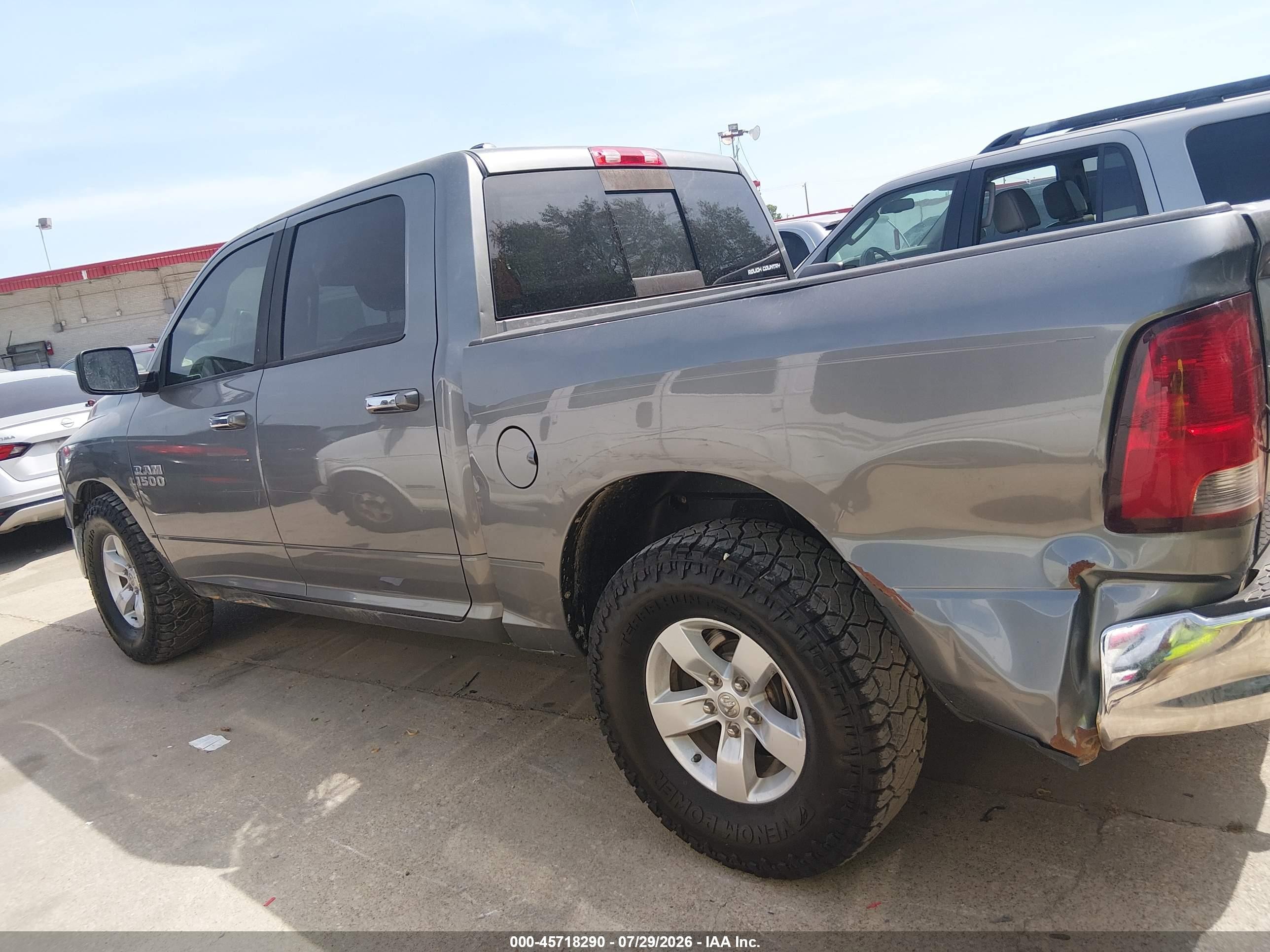 2013 Ram 1500 Slt Gray vin: 1C6RR6LG2DS562072