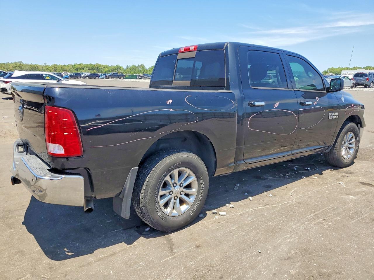 2014 Ram 1500 Slt Black vin: 1C6RR6LG2ES113802