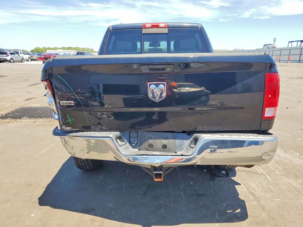 2014 Ram 1500 Slt Black vin: 1C6RR6LG2ES113802