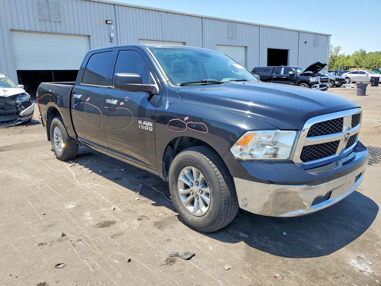 2014 Ram 1500 Slt Black vin: 1C6RR6LG2ES113802