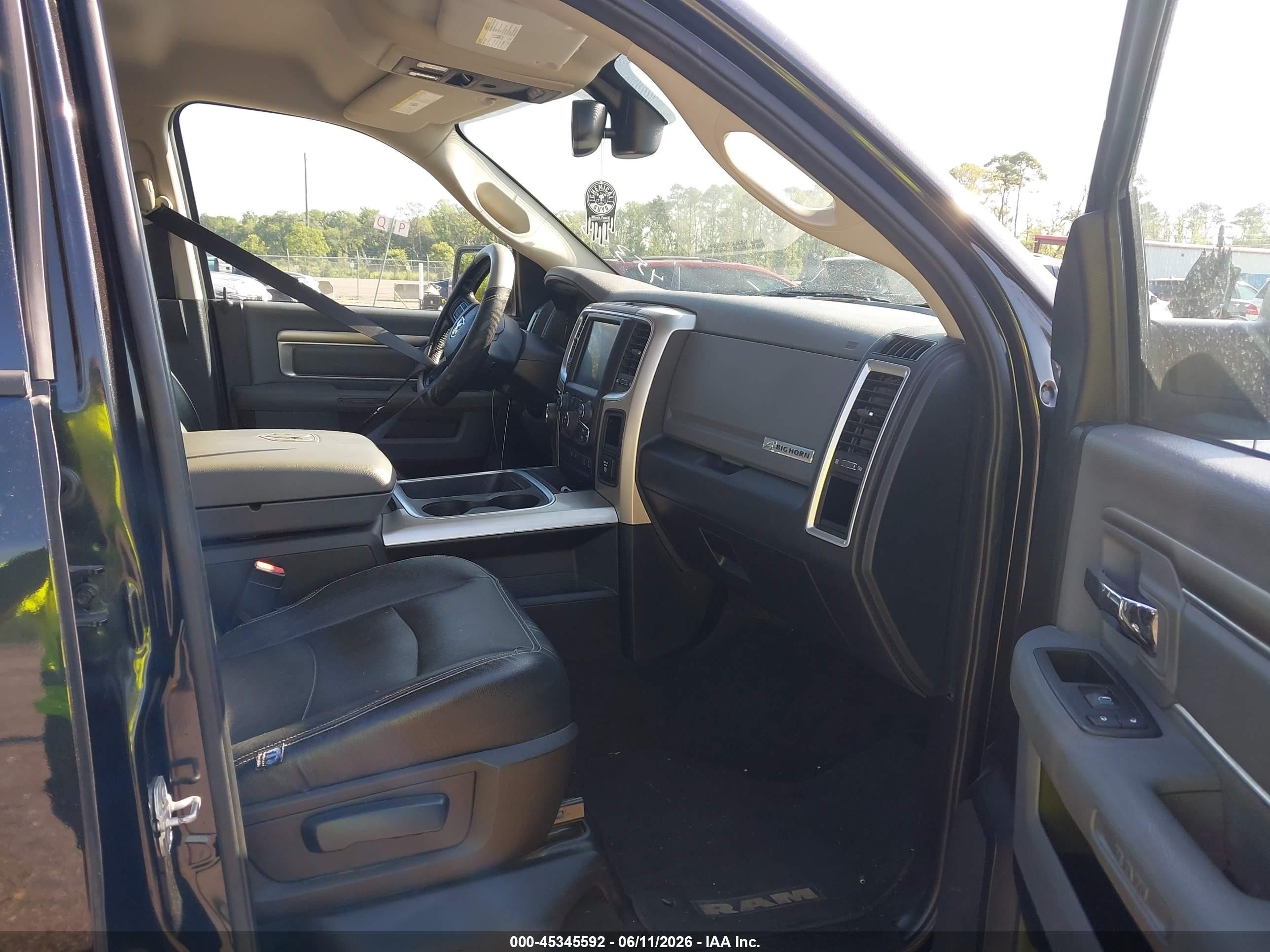 2016 Ram 1500 Big Horn Black vin: 1C6RR6LG6GS100408