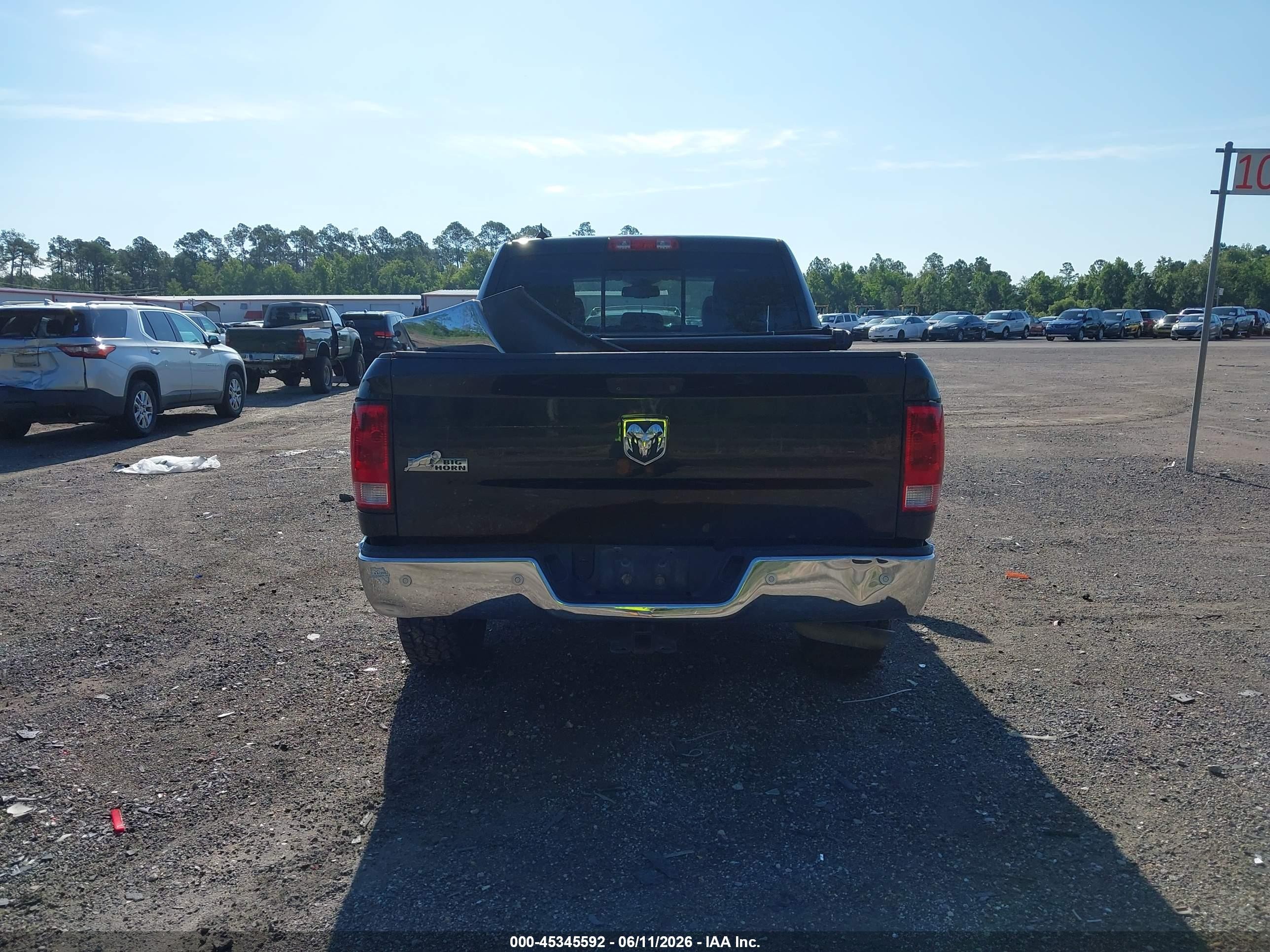 2016 Ram 1500 Big Horn Black vin: 1C6RR6LG6GS100408