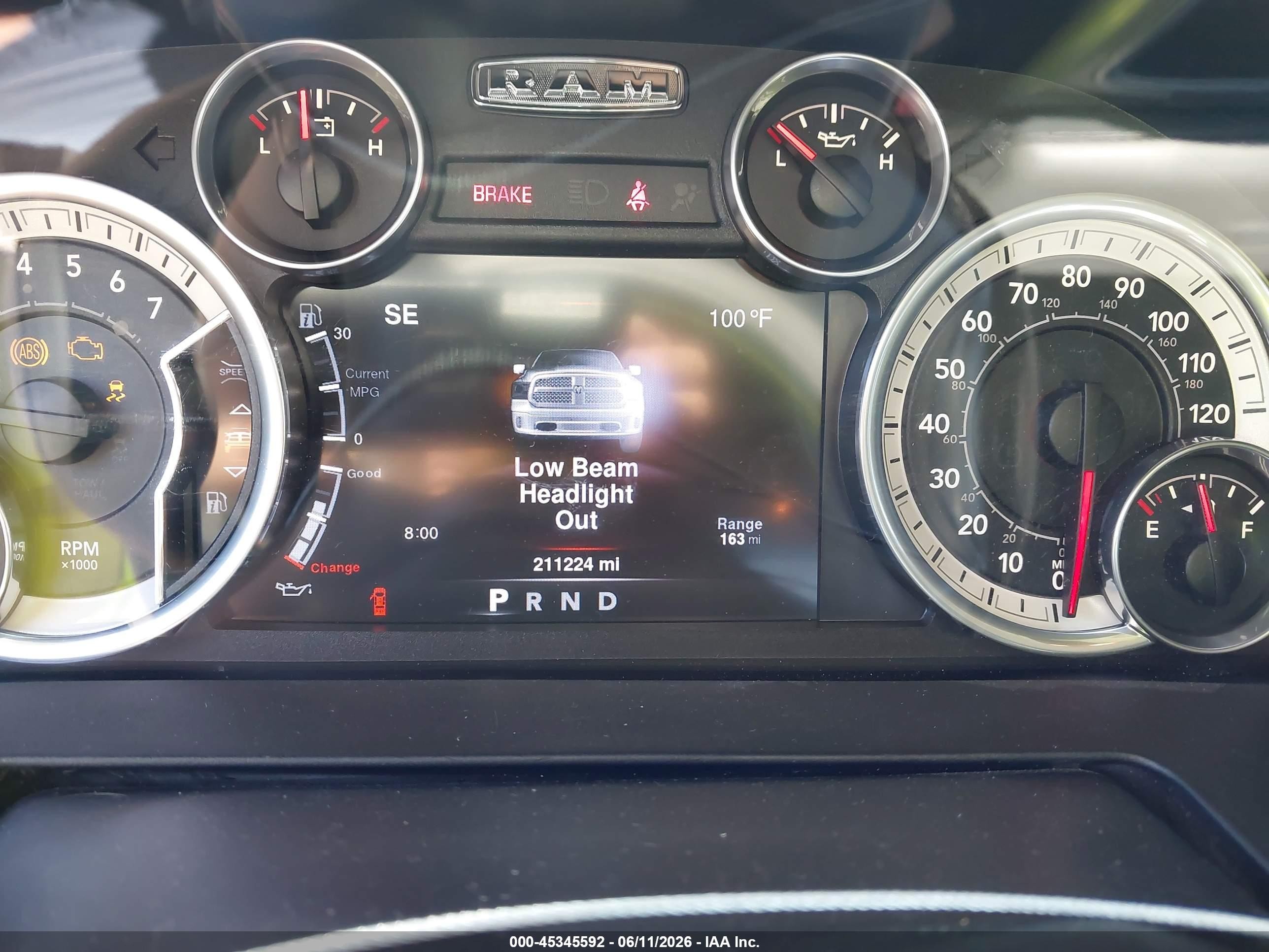 2016 Ram 1500 Big Horn Black vin: 1C6RR6LG6GS100408