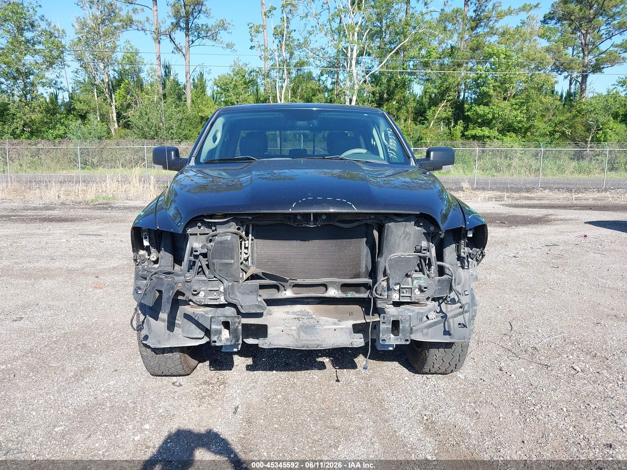 2016 Ram 1500 Big Horn Black vin: 1C6RR6LG6GS100408