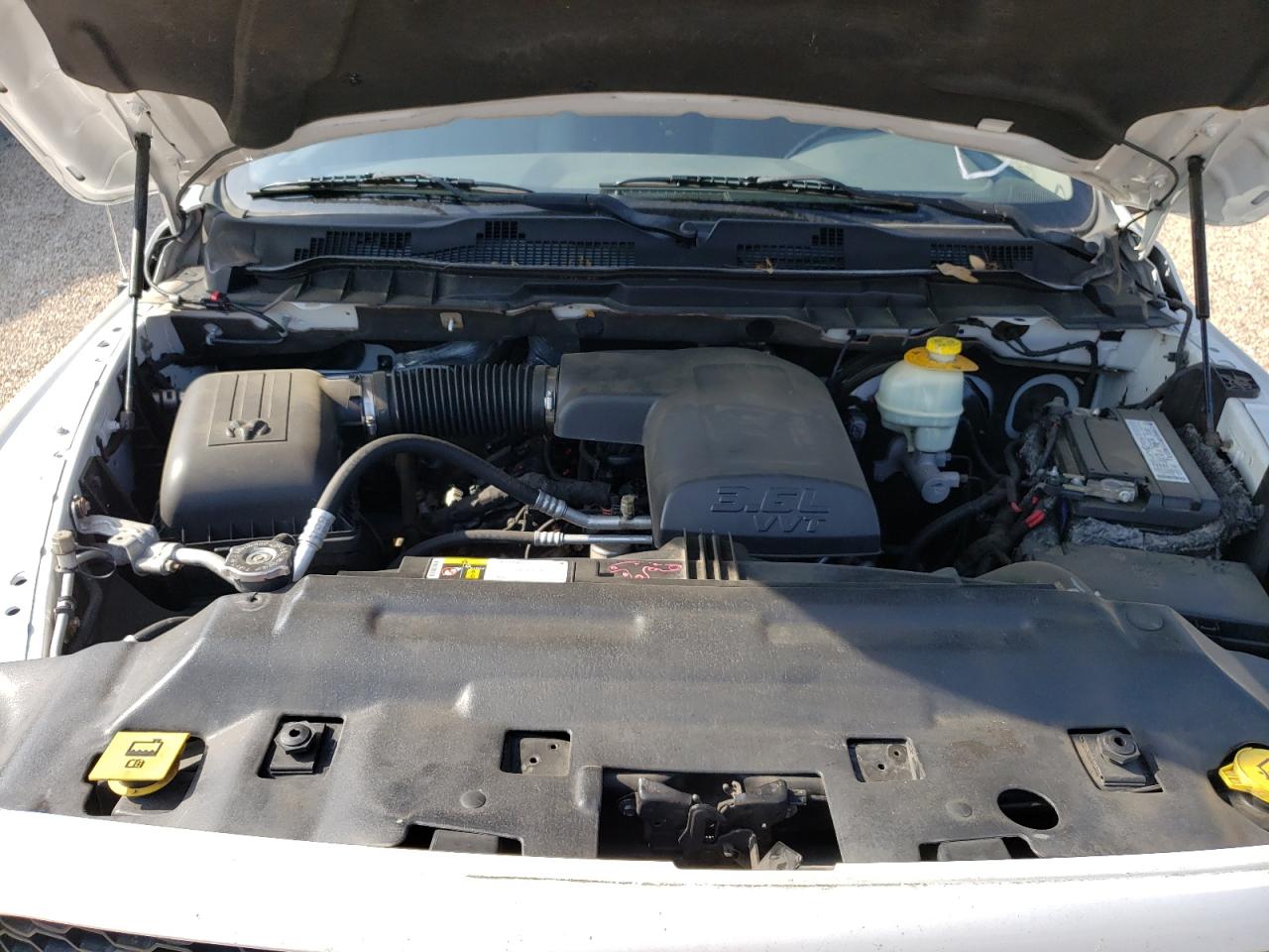 2015 Ram 1500 Slt White vin: 1C6RR6LG7FS612905