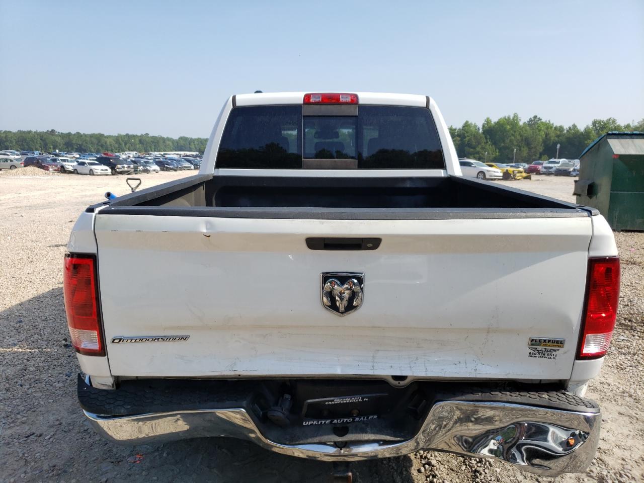 2015 Ram 1500 Slt White vin: 1C6RR6LG7FS612905