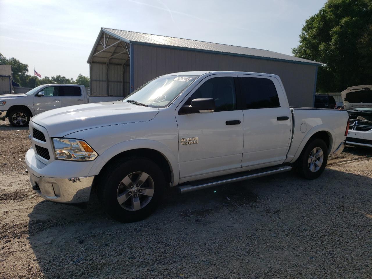 2015 Ram 1500 Slt White vin: 1C6RR6LG7FS612905