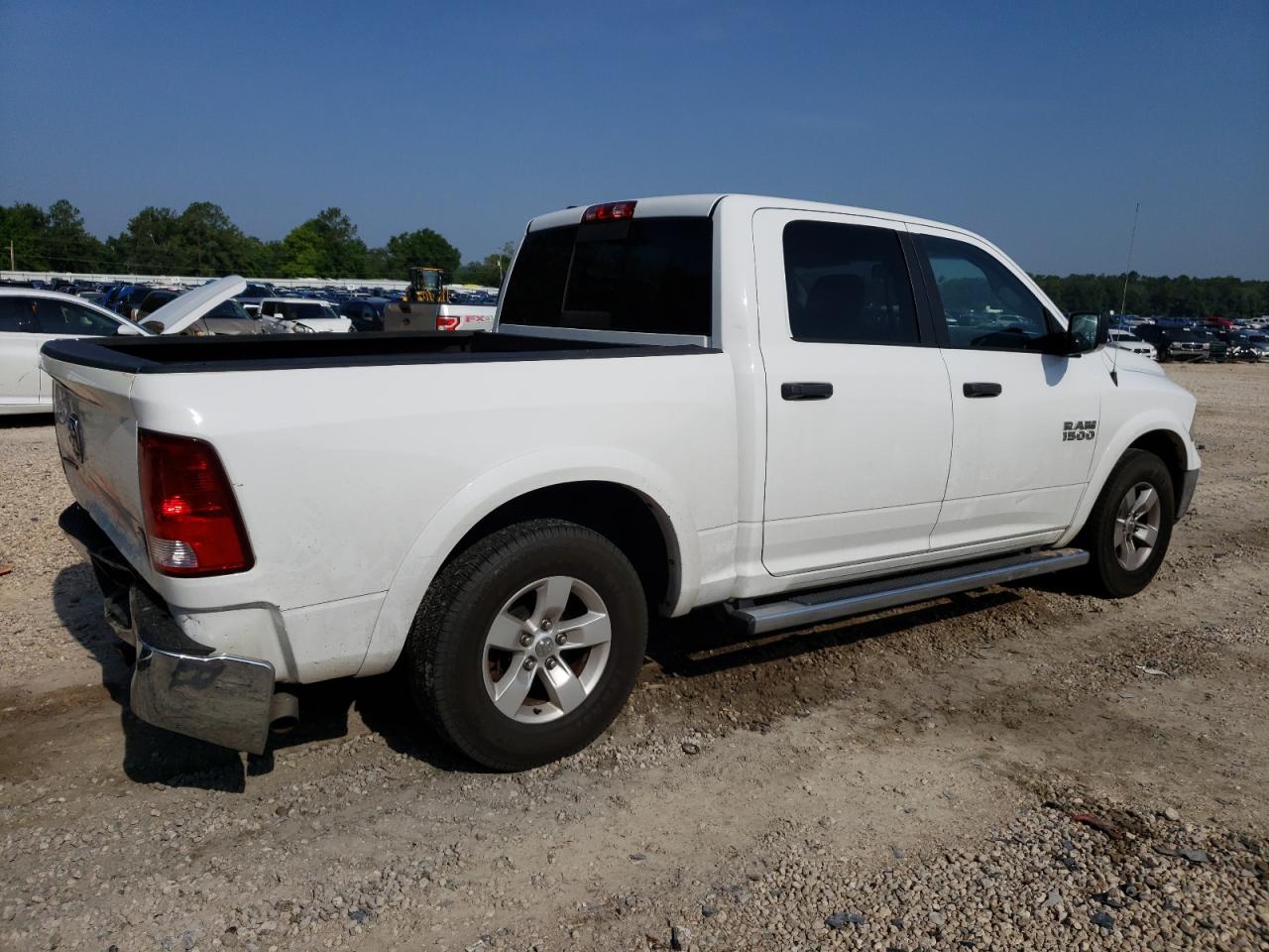 2015 Ram 1500 Slt White vin: 1C6RR6LG7FS612905