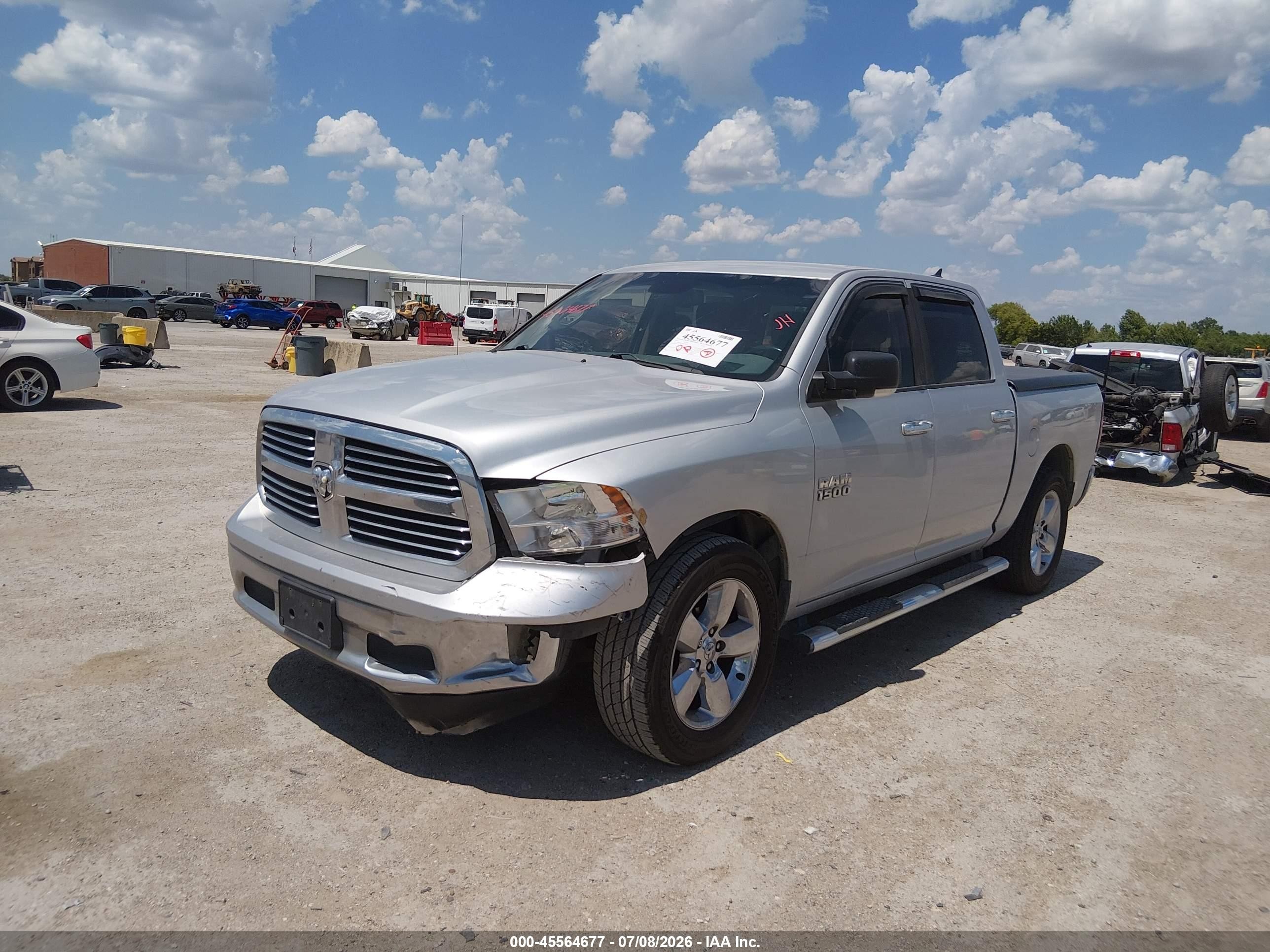 2014 Ram 1500 Lone Star Silver vin: 1C6RR6LG8ES173261
