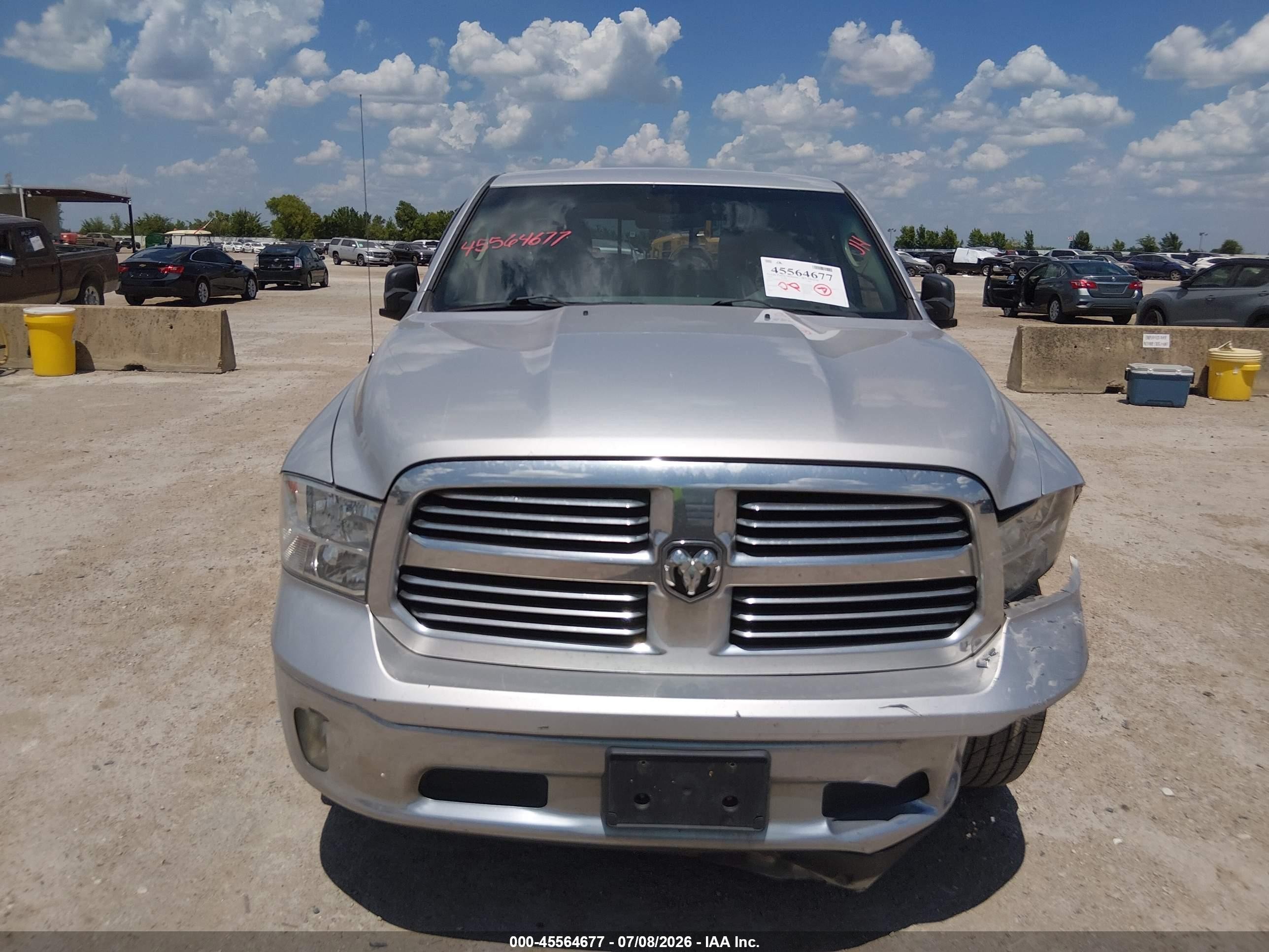 2014 Ram 1500 Lone Star Silver vin: 1C6RR6LG8ES173261