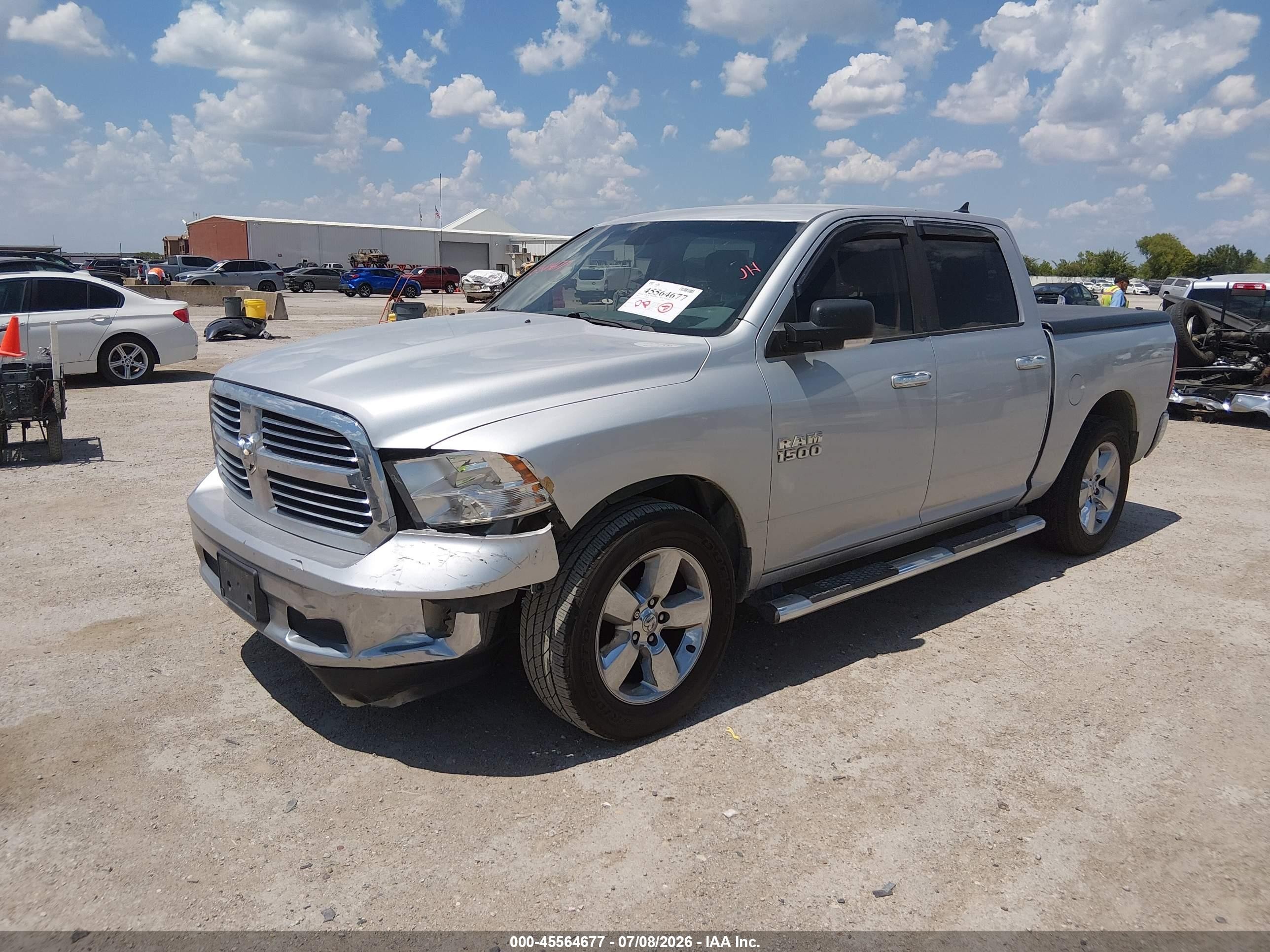 2014 Ram 1500 Lone Star Silver vin: 1C6RR6LG8ES173261