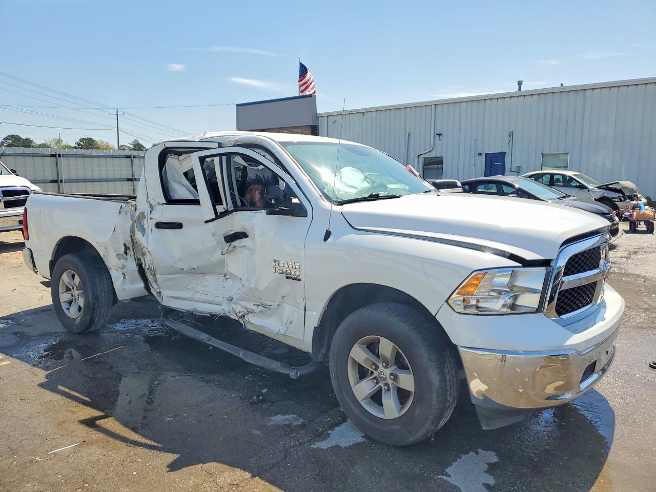 2022 Ram 1500 Classic Slt White vin: 1C6RR6LG8NS235080