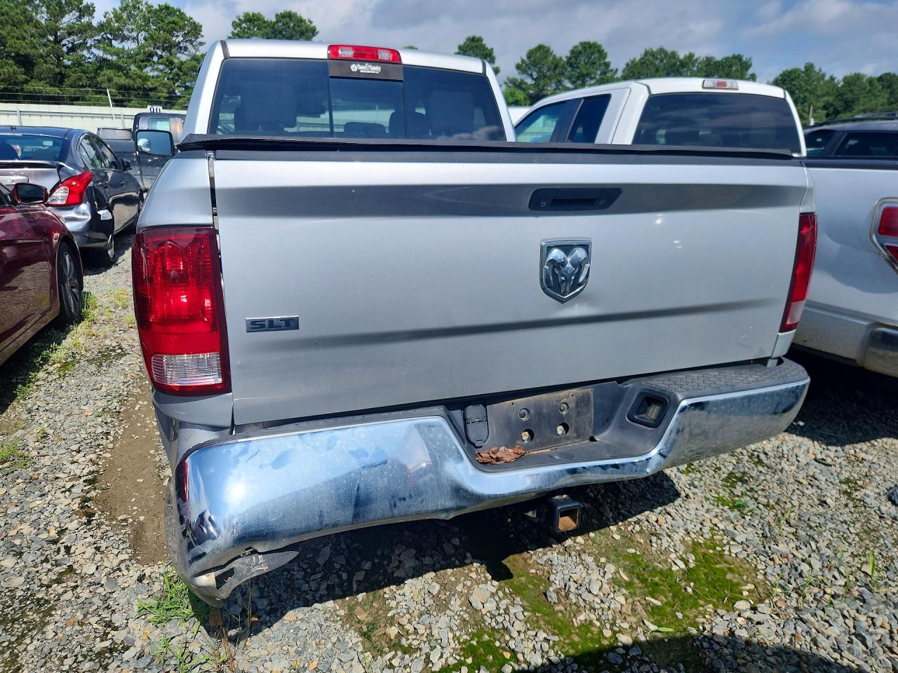 2013 Ram 1500 Slt Silver vin: 1C6RR6LG9DS532681