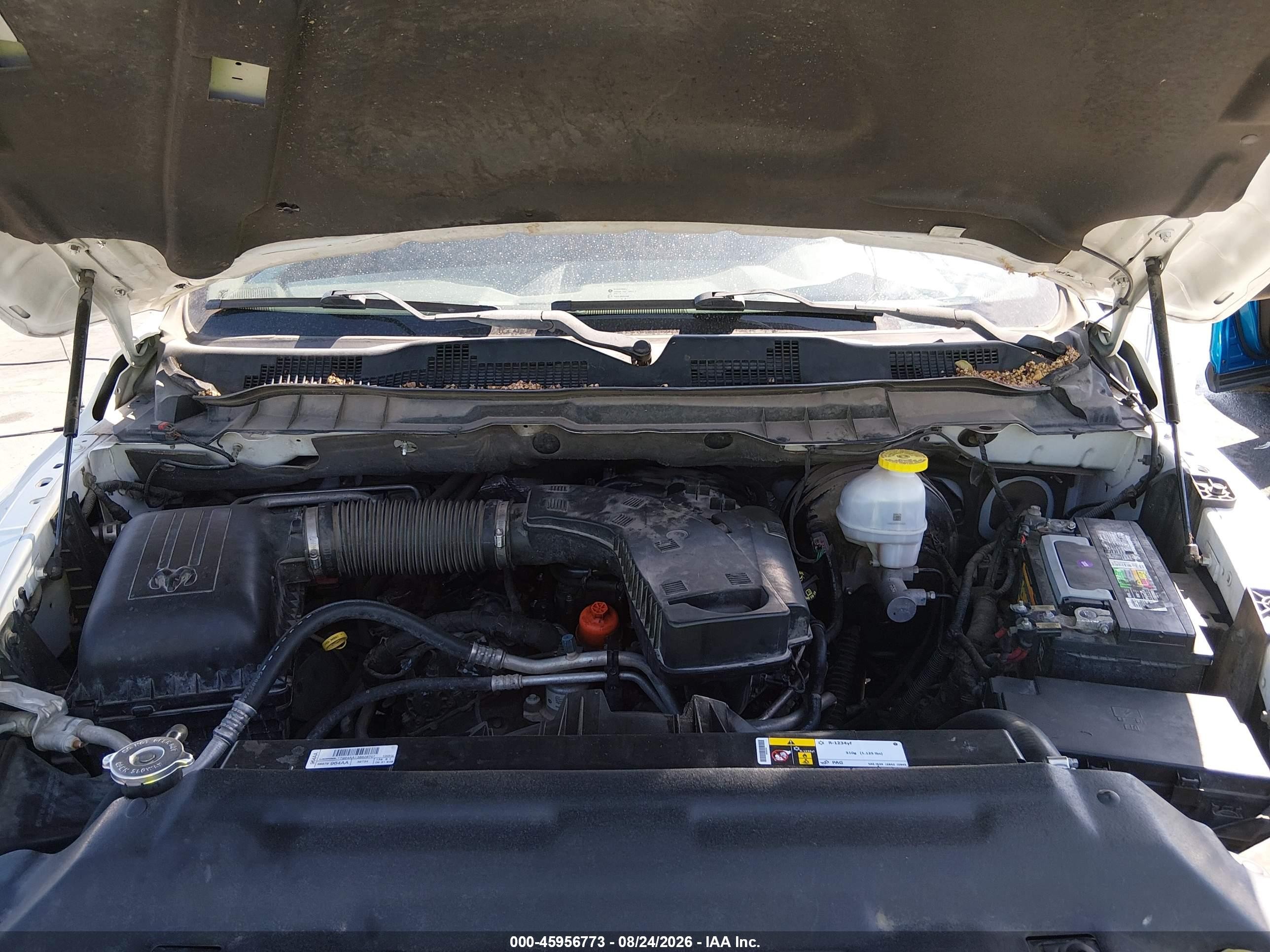 2013 Ram 1500 Slt White vin: 1C6RR6LG9DS574235