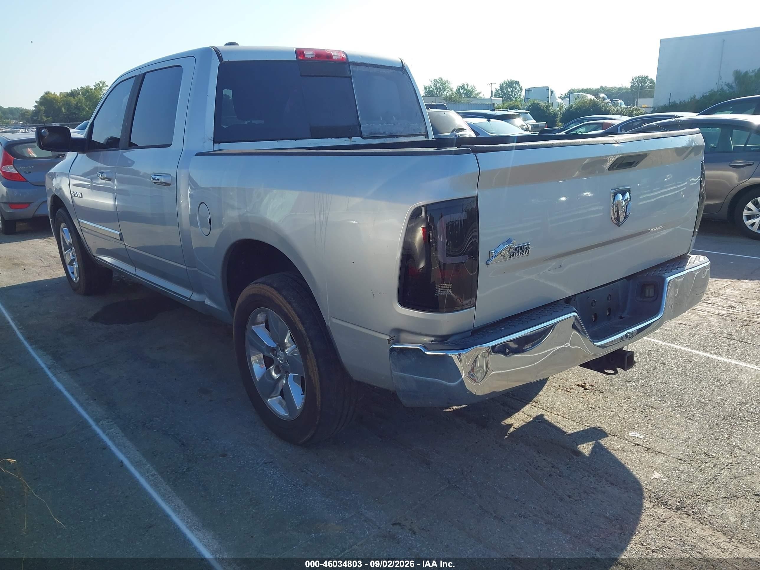 2013 Ram 1500 Slt Silver vin: 1C6RR6LG9DS712520