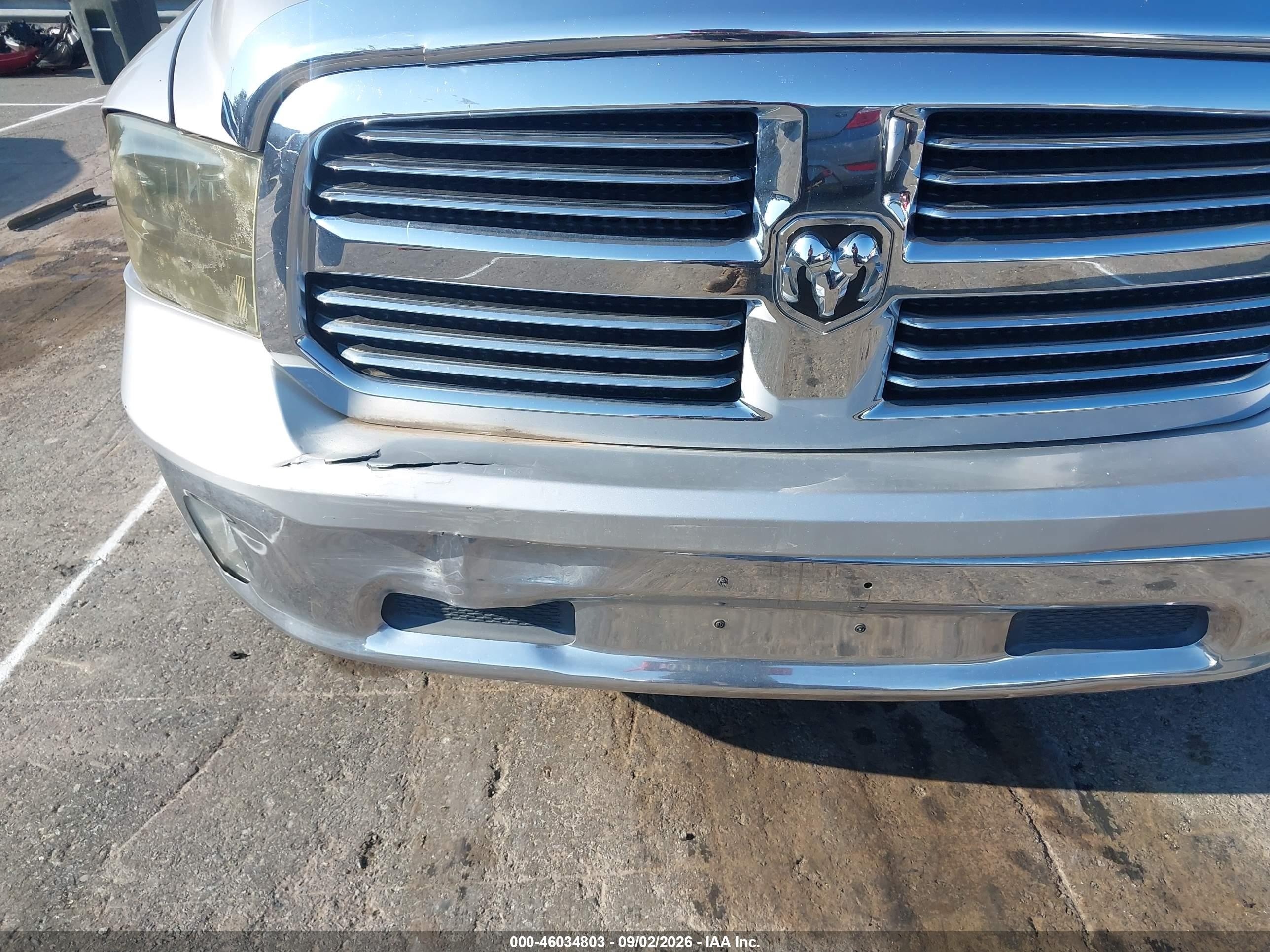 2013 Ram 1500 Slt Silver vin: 1C6RR6LG9DS712520