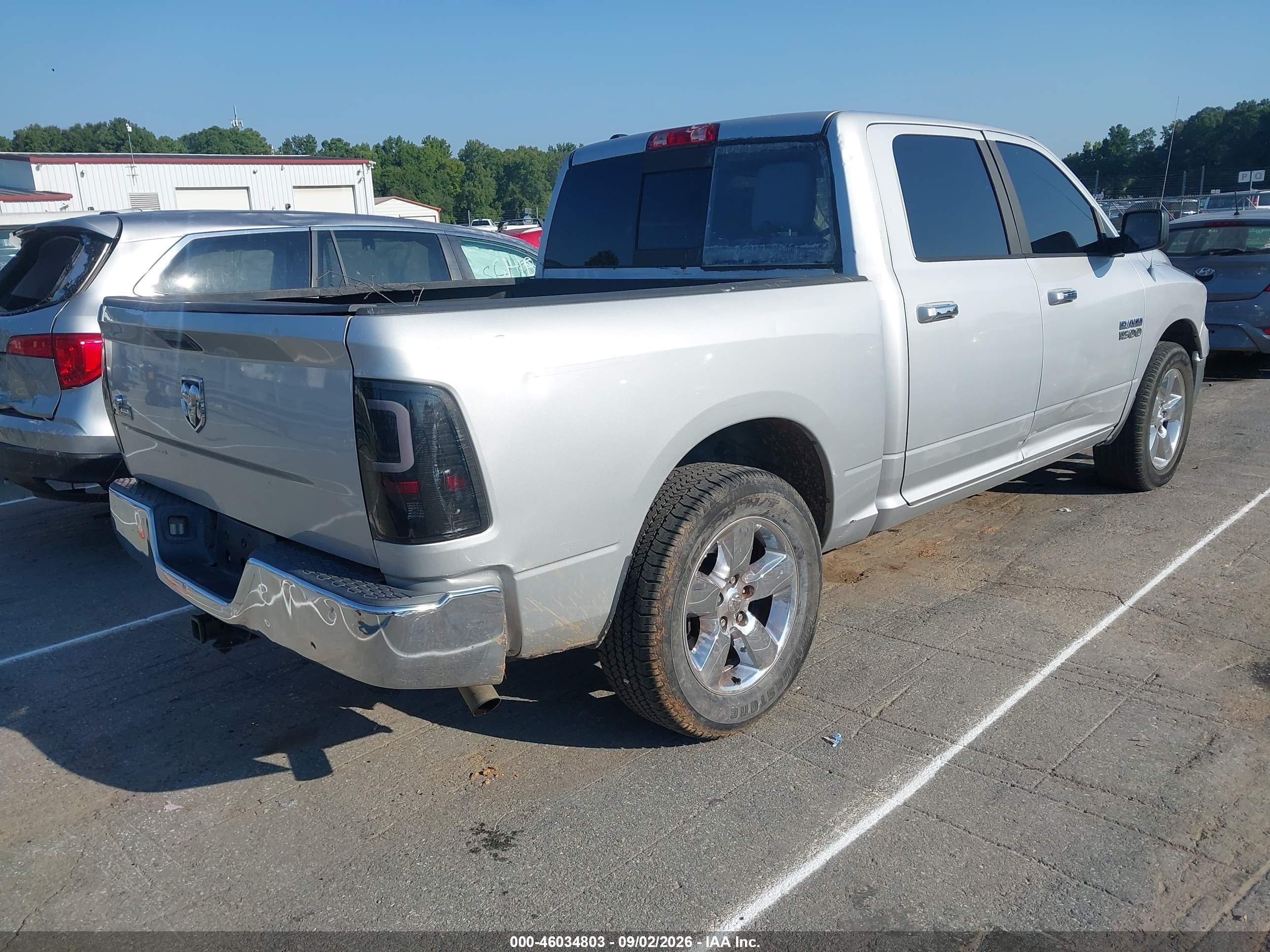 2013 Ram 1500 Slt Silver vin: 1C6RR6LG9DS712520