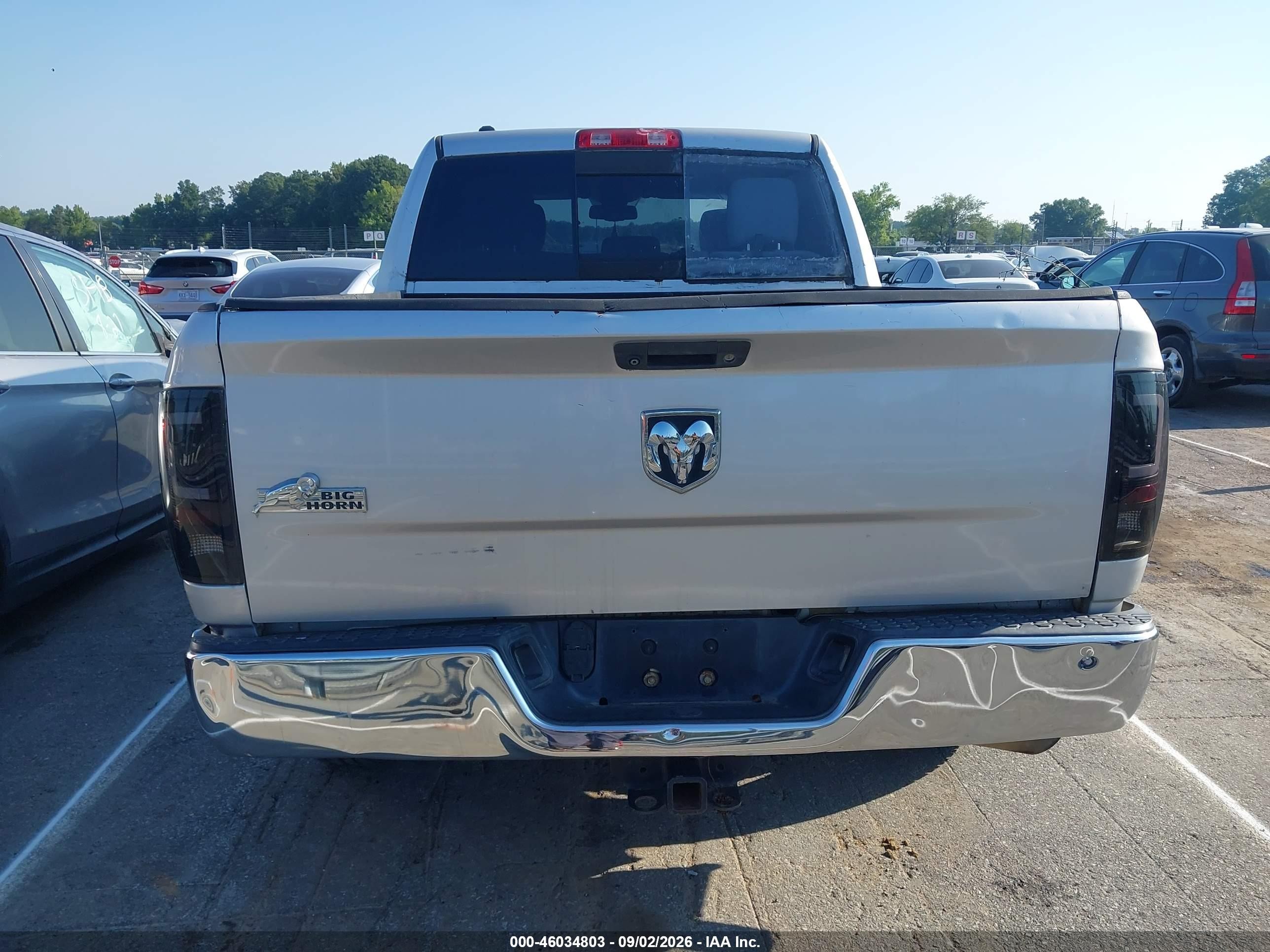 2013 Ram 1500 Slt Silver vin: 1C6RR6LG9DS712520