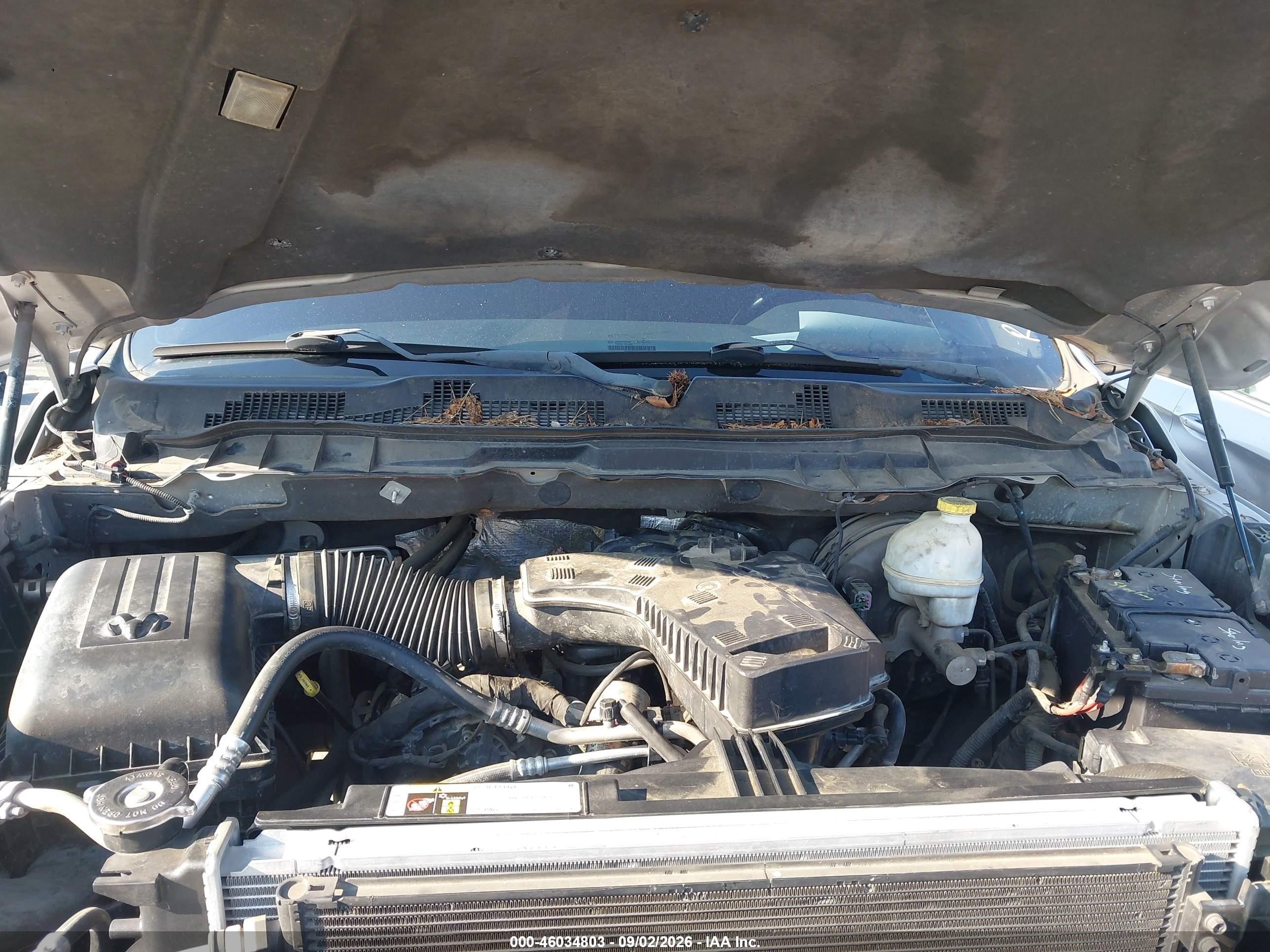 2013 Ram 1500 Slt Silver vin: 1C6RR6LG9DS712520