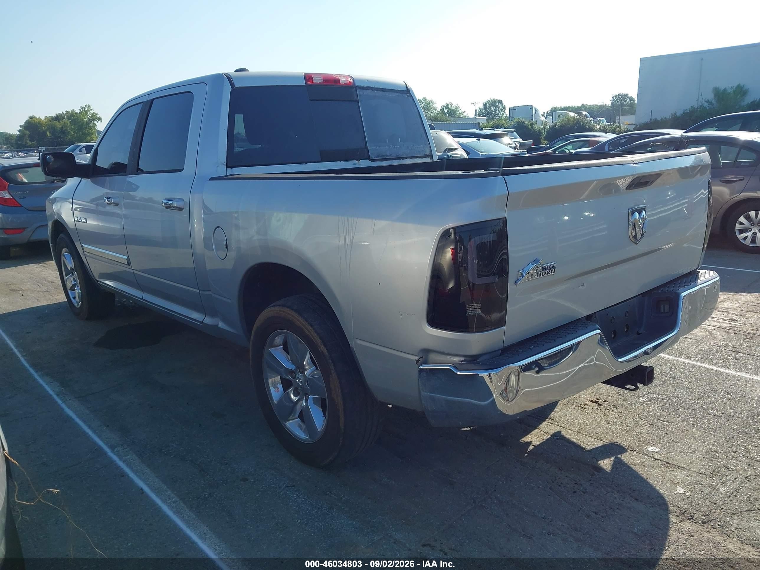 2013 Ram 1500 Slt Silver vin: 1C6RR6LG9DS712520