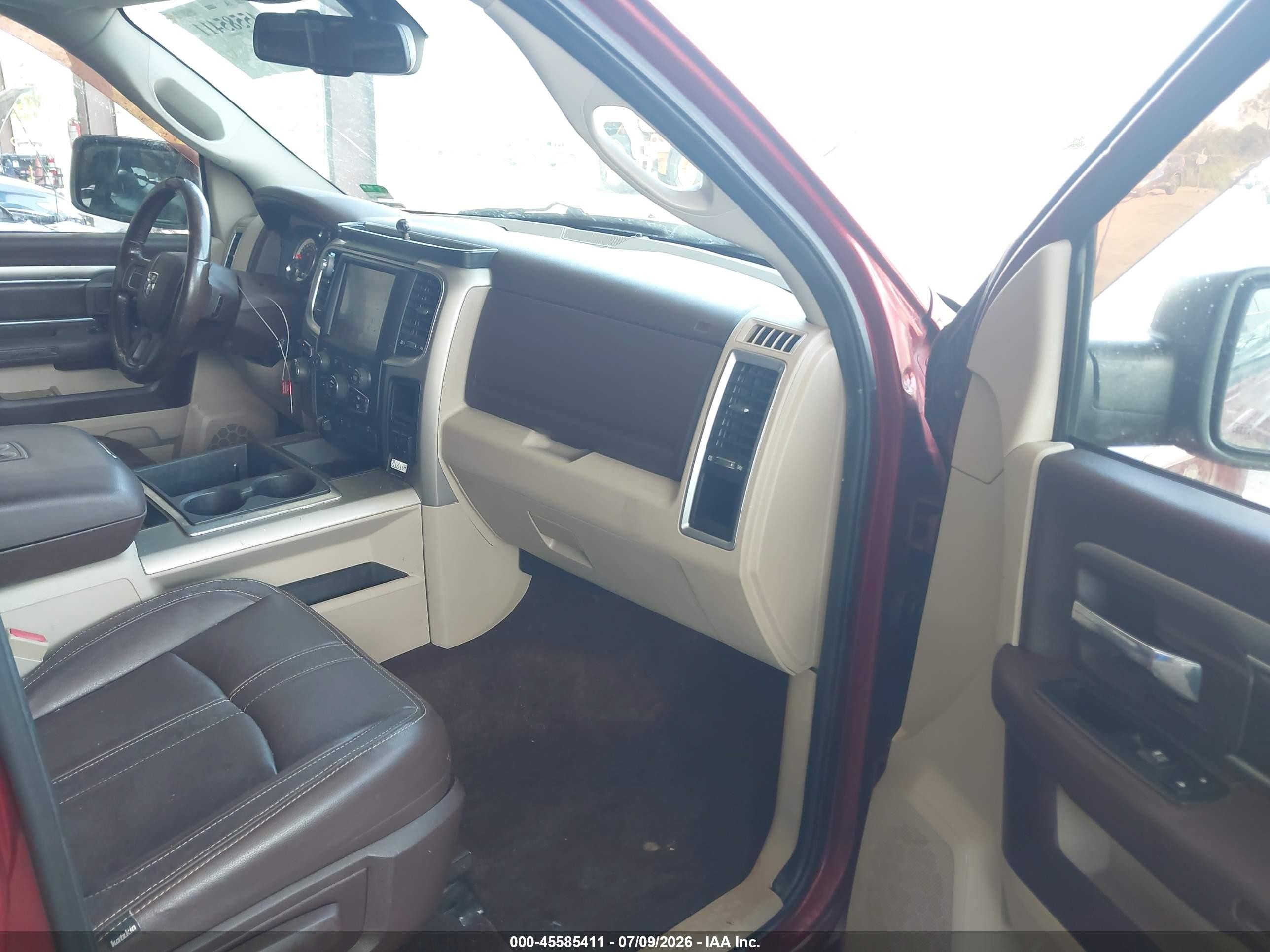 2014 Ram 1500 Outdoorsman Red vin: 1C6RR6LG9ES144724