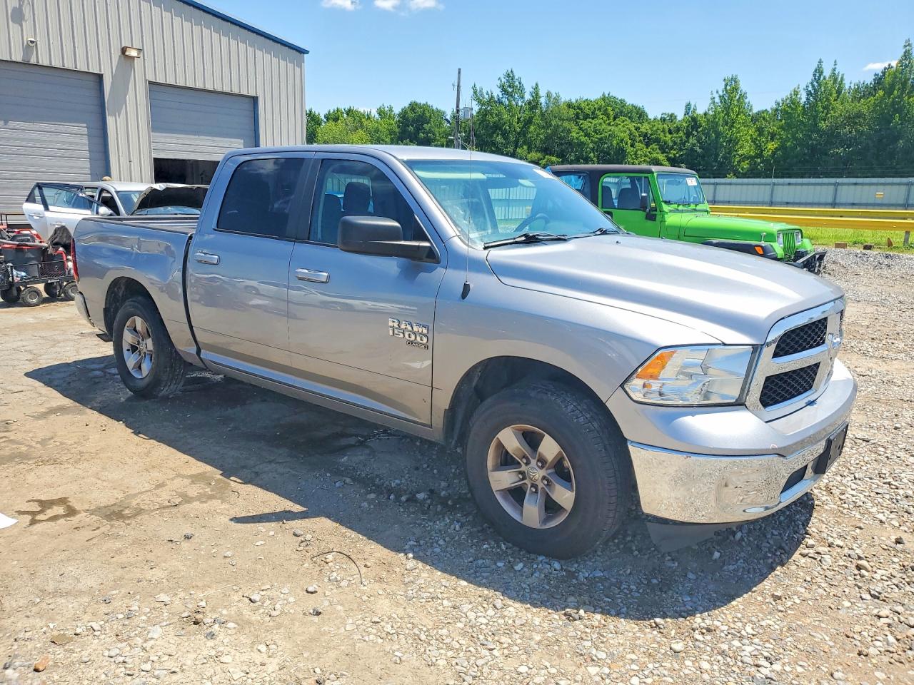 2021 Ram 1500 Classic Slt Silver vin: 1C6RR6LG9MS530266