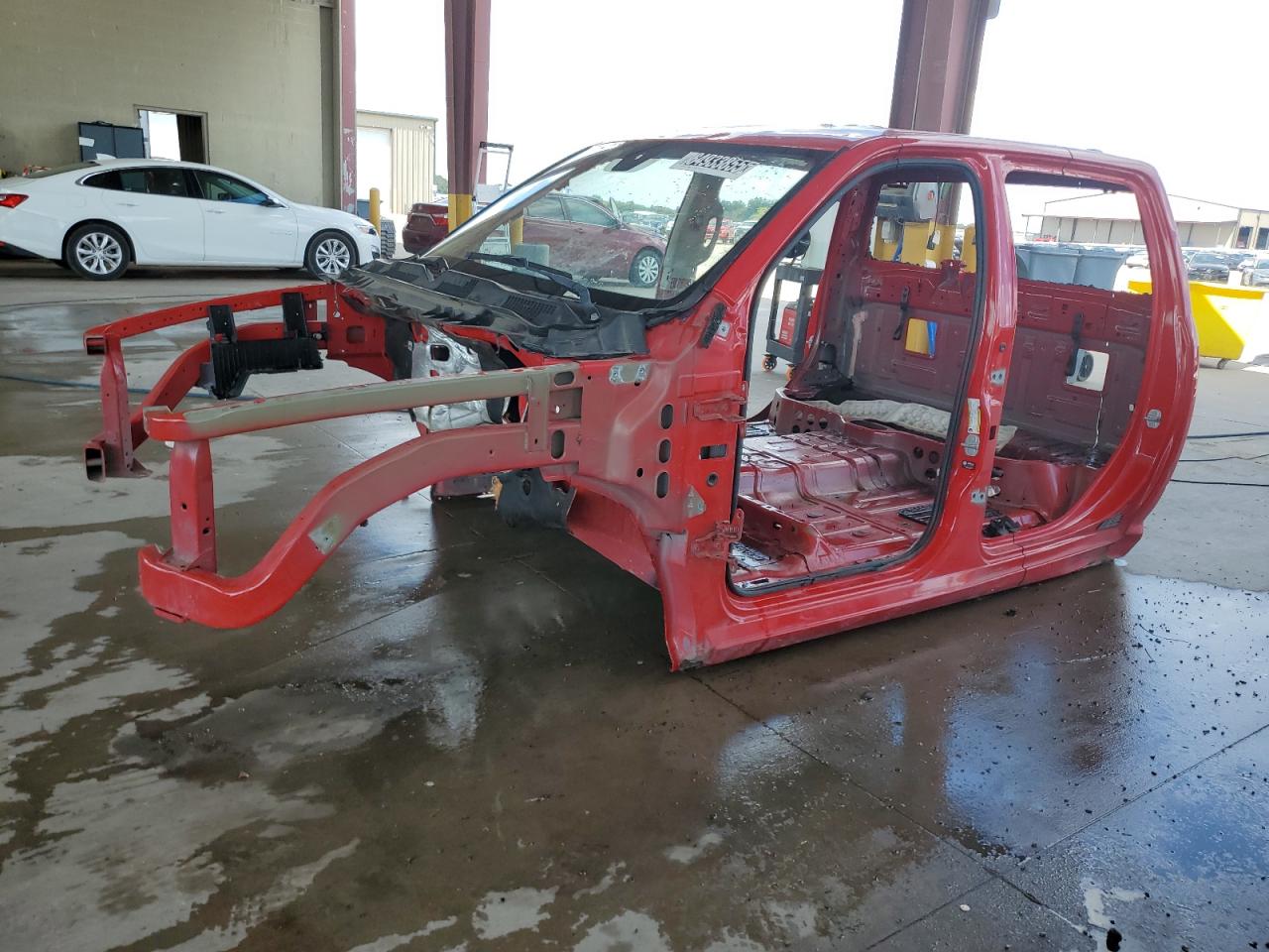 2022 Ram 1500 Classic Slt Красный vin: 1C6RR6LG9NS161152 Damage: Left Front Fender, Missing, Replacement Required