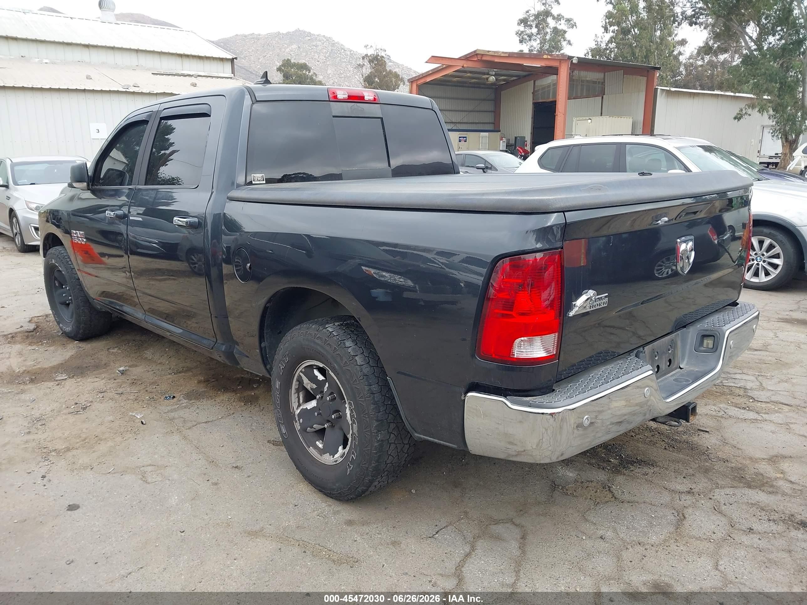 2014 Ram 1500 Big Horn Gray vin: 1C6RR6LGXES424183