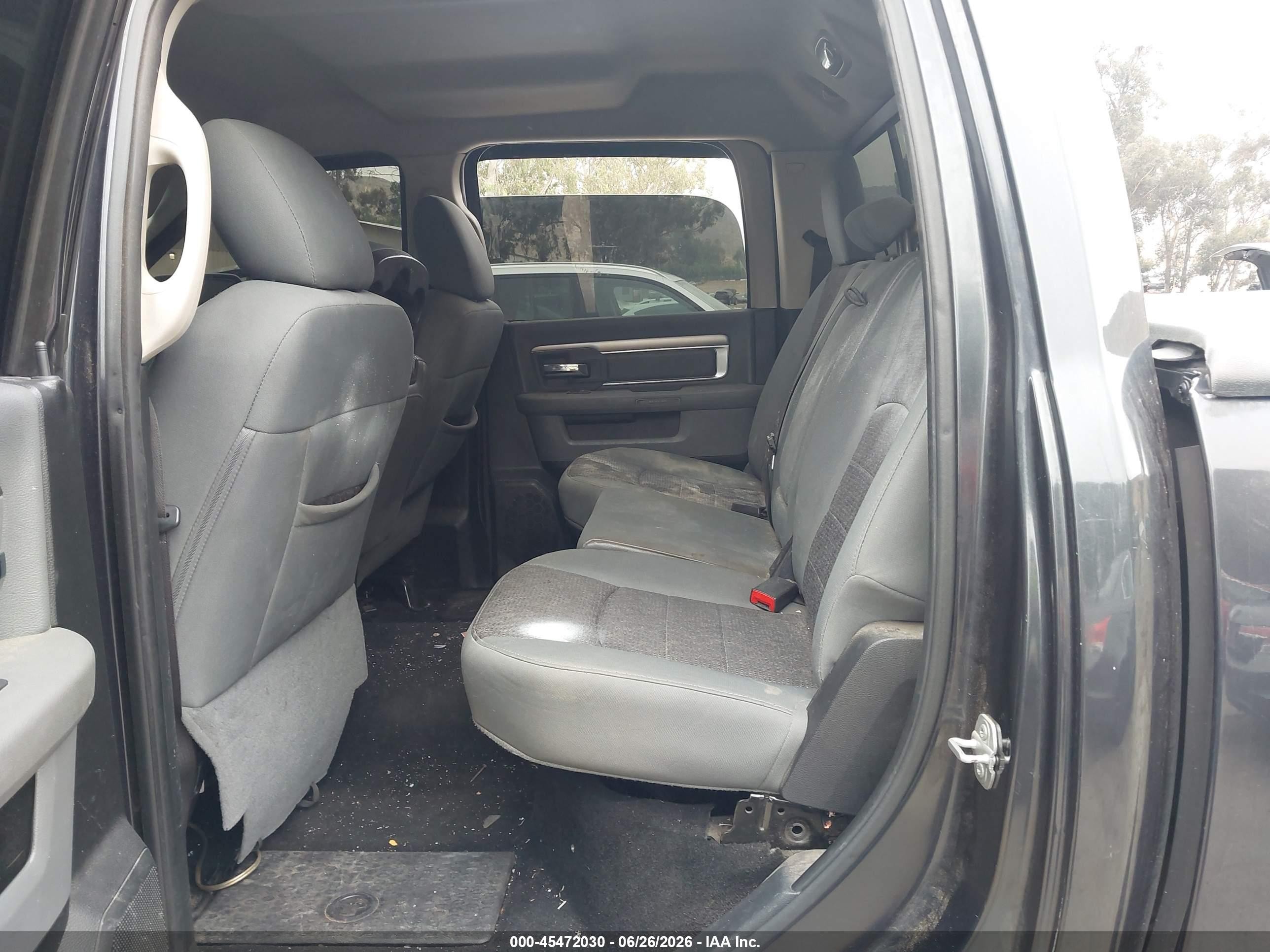 2014 Ram 1500 Big Horn Gray vin: 1C6RR6LGXES424183